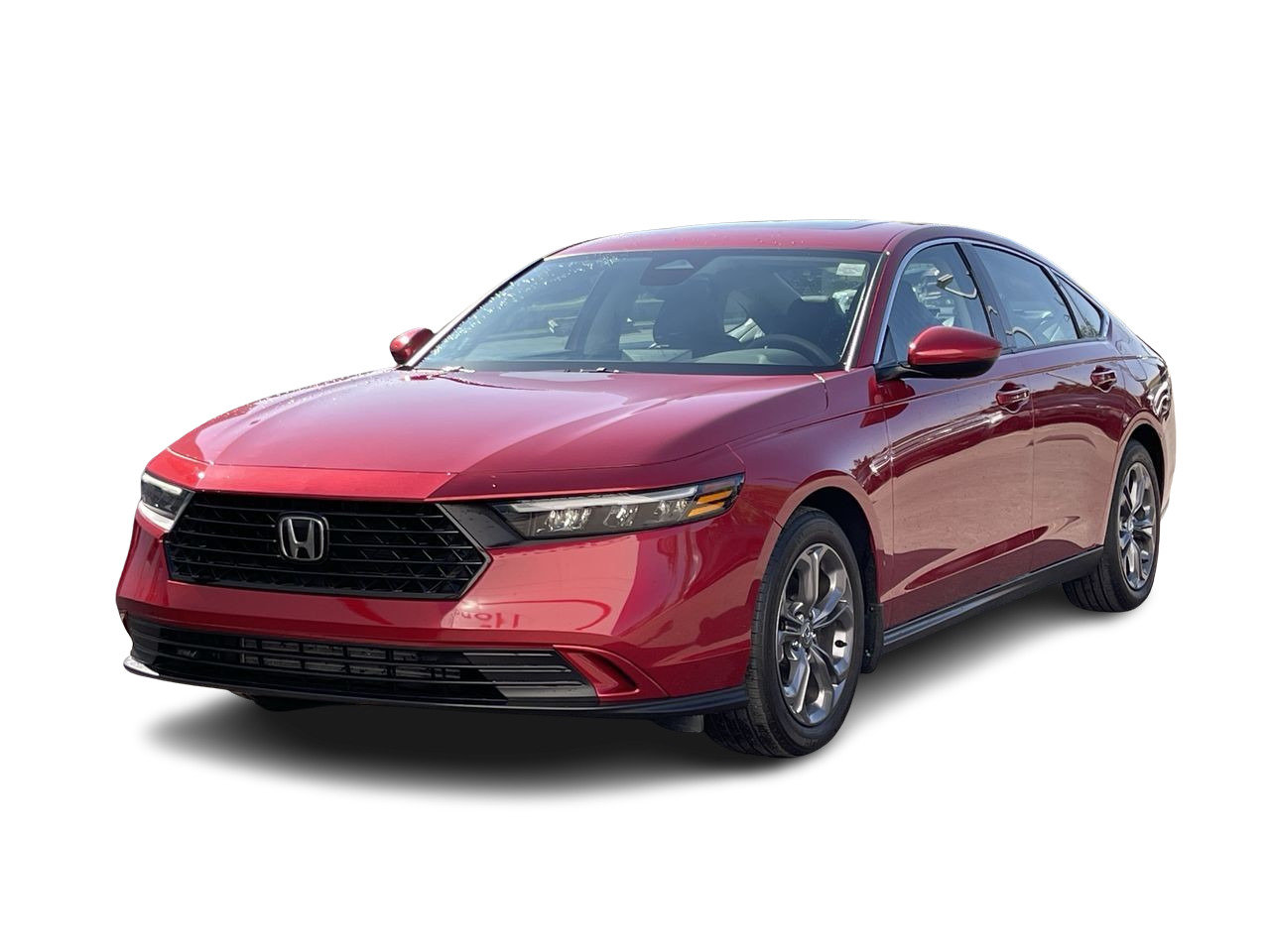 New 2023 Radiant Red Metallic Honda EX image 2