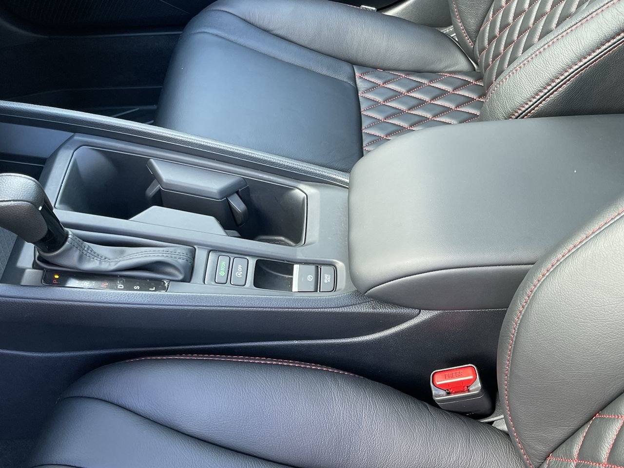 New 2023 Radiant Red Metallic Honda EX image 30