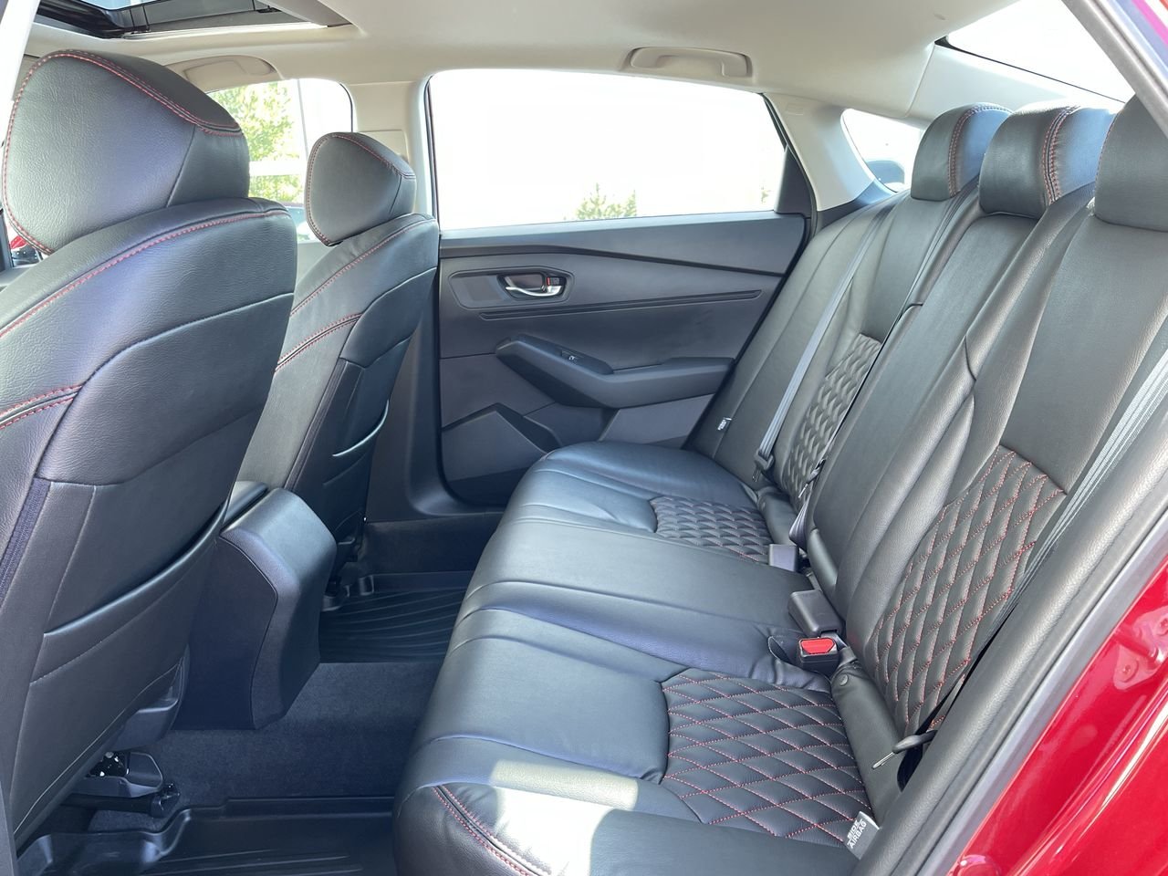 New 2023 Radiant Red Metallic Honda EX image 32
