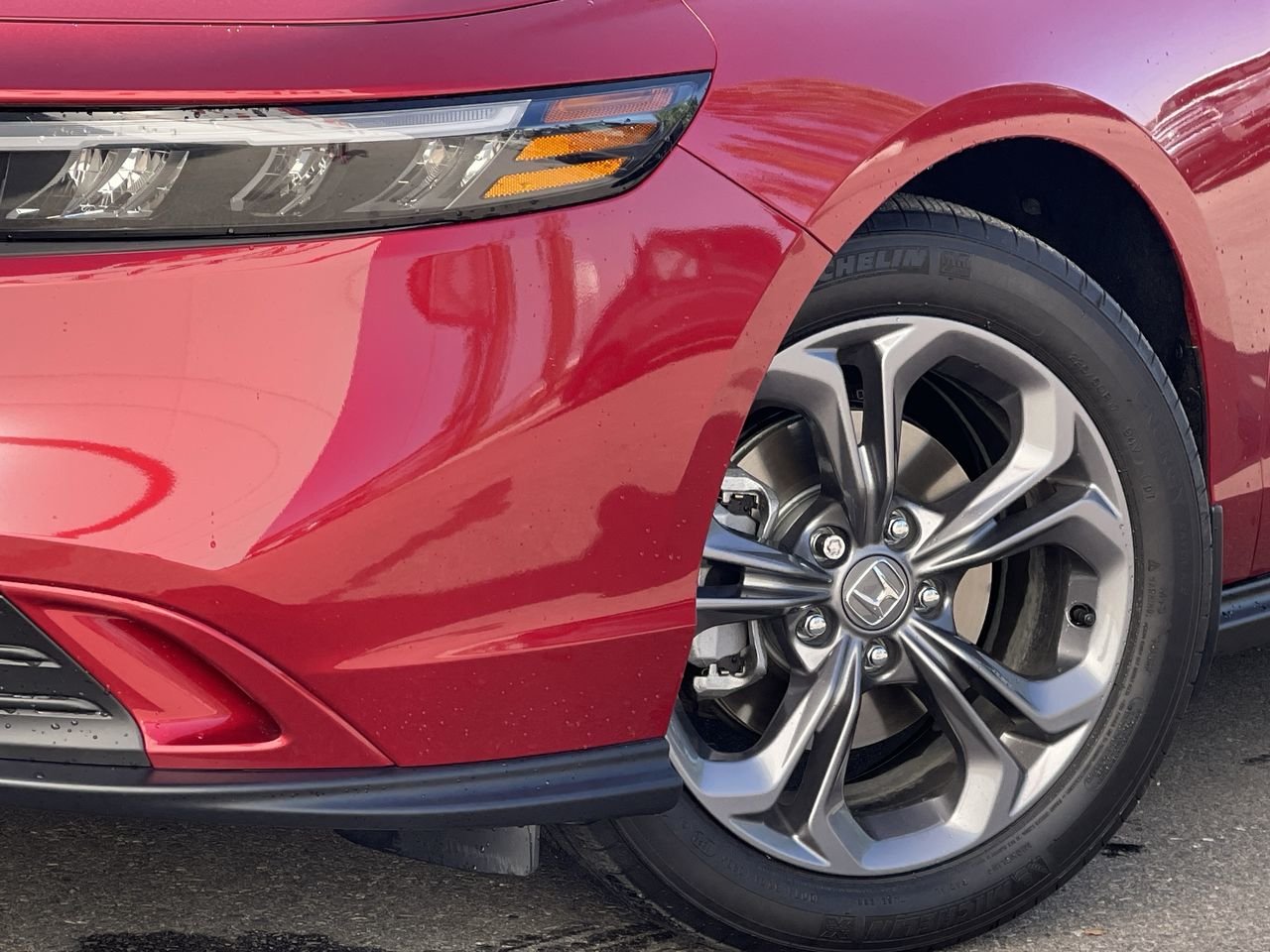 New 2023 Radiant Red Metallic Honda EX image 18