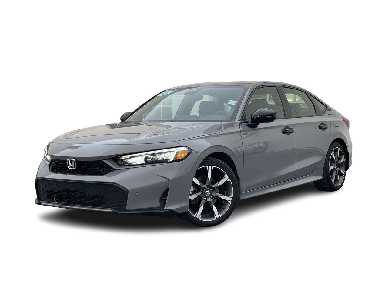 Gray (URBAN GREY PEARL) 2025 Honda Civic Hybrid Sedan Front-Wheel Drive Automatic