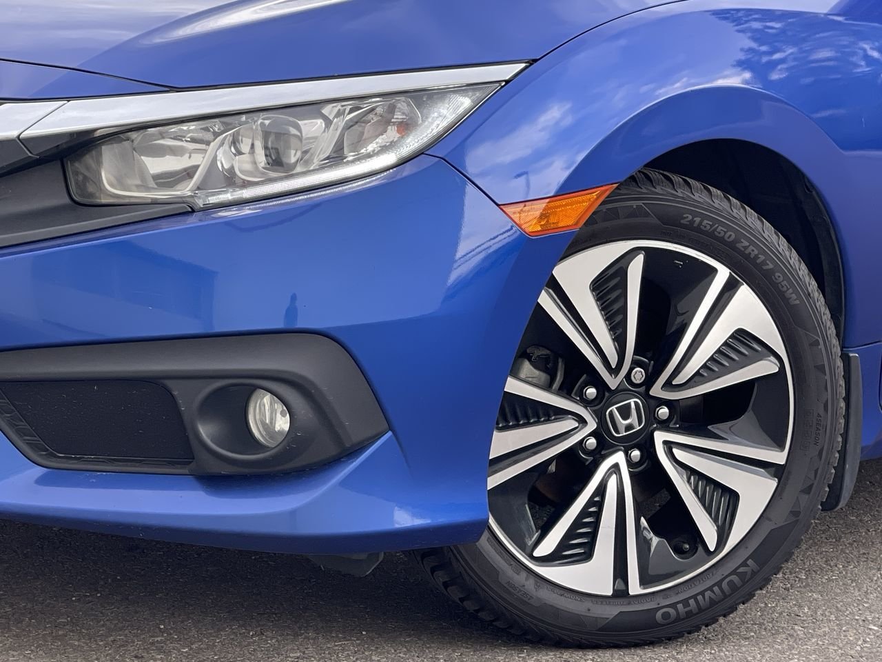 Used 2016 Aegean Blue Met Honda Sedan EX-T CVT HS image 18