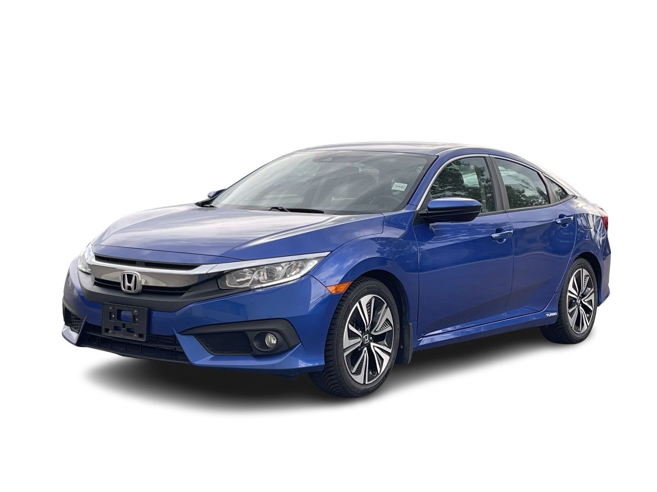 Used 2016 Aegean Blue Met Honda Sedan EX-T CVT HS image 3