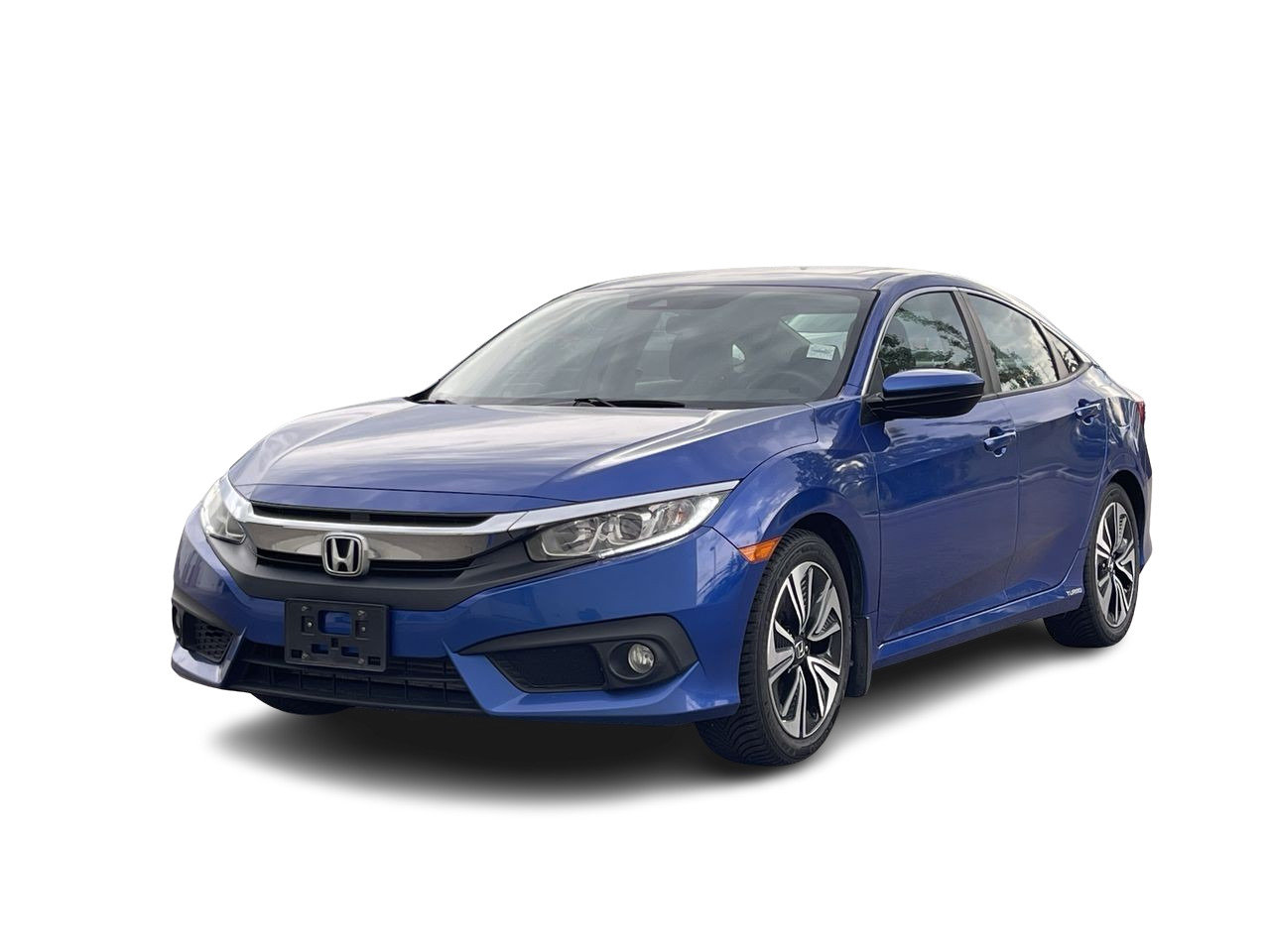 Used 2016 Aegean Blue Met Honda Sedan EX-T CVT HS image 2
