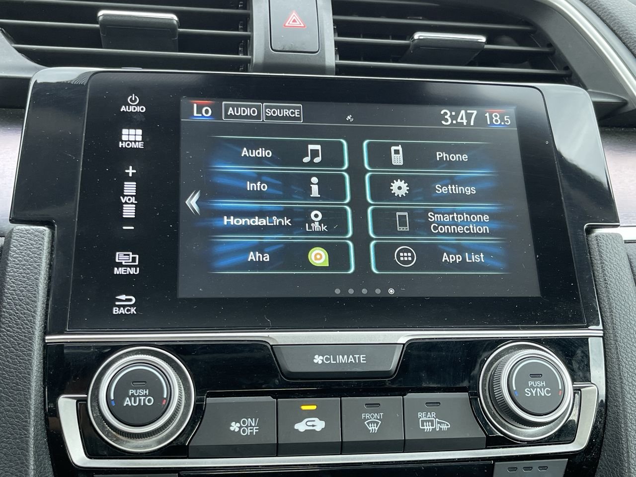 Used 2016 Aegean Blue Met Honda Sedan EX-T CVT HS image 24