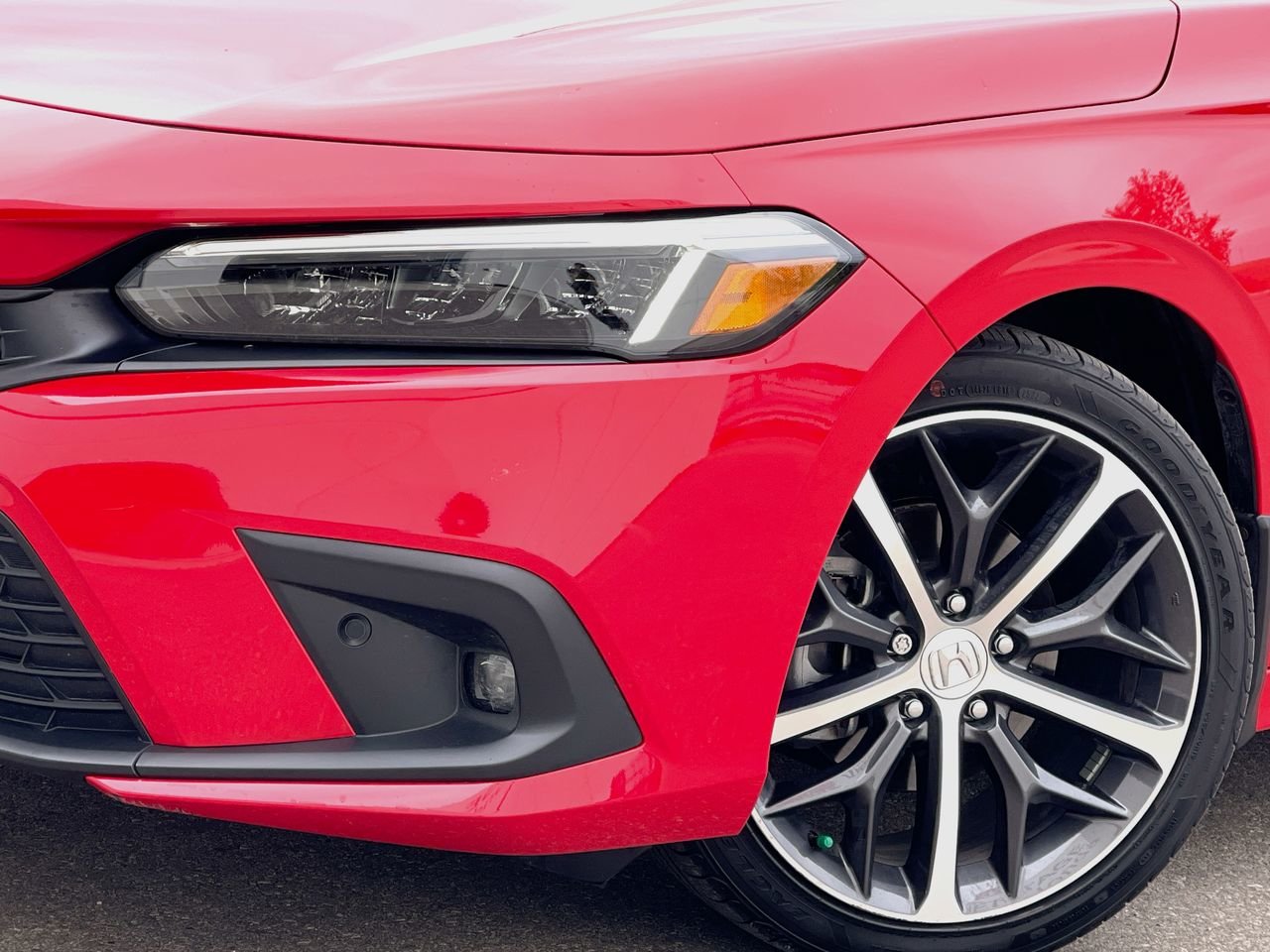 Certified Used 2022 Rallye Red Honda Sedan Touring CVT image 18