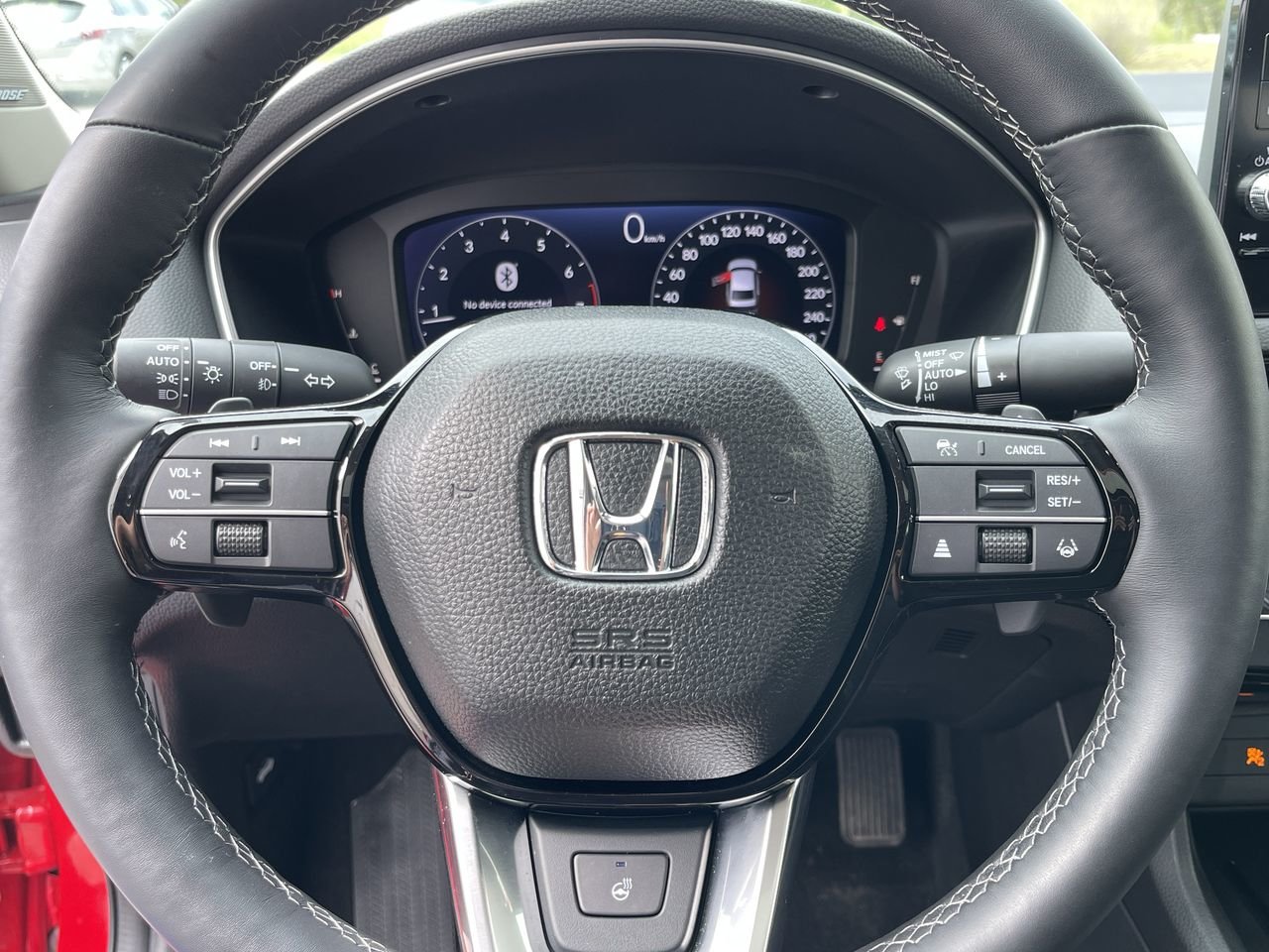 Certified Used 2022 Rallye Red Honda Sedan Touring CVT image 22