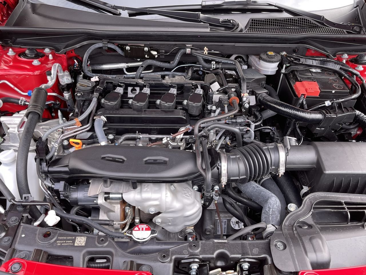 Certified Used 2022 Rallye Red Honda Sedan Touring CVT image 34