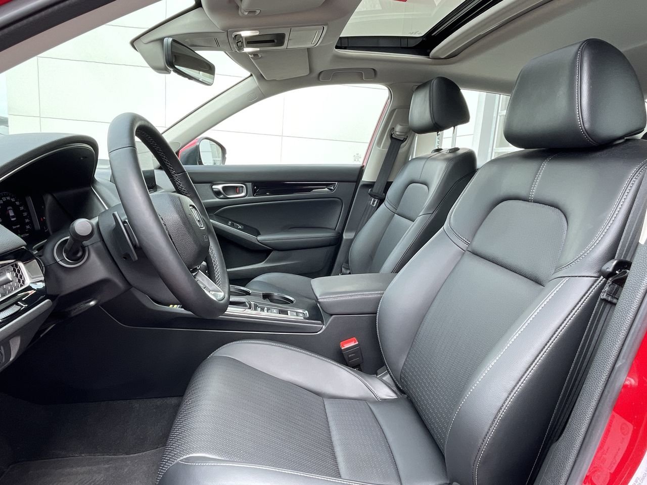 Certified Used 2022 Rallye Red Honda Sedan Touring CVT image 19