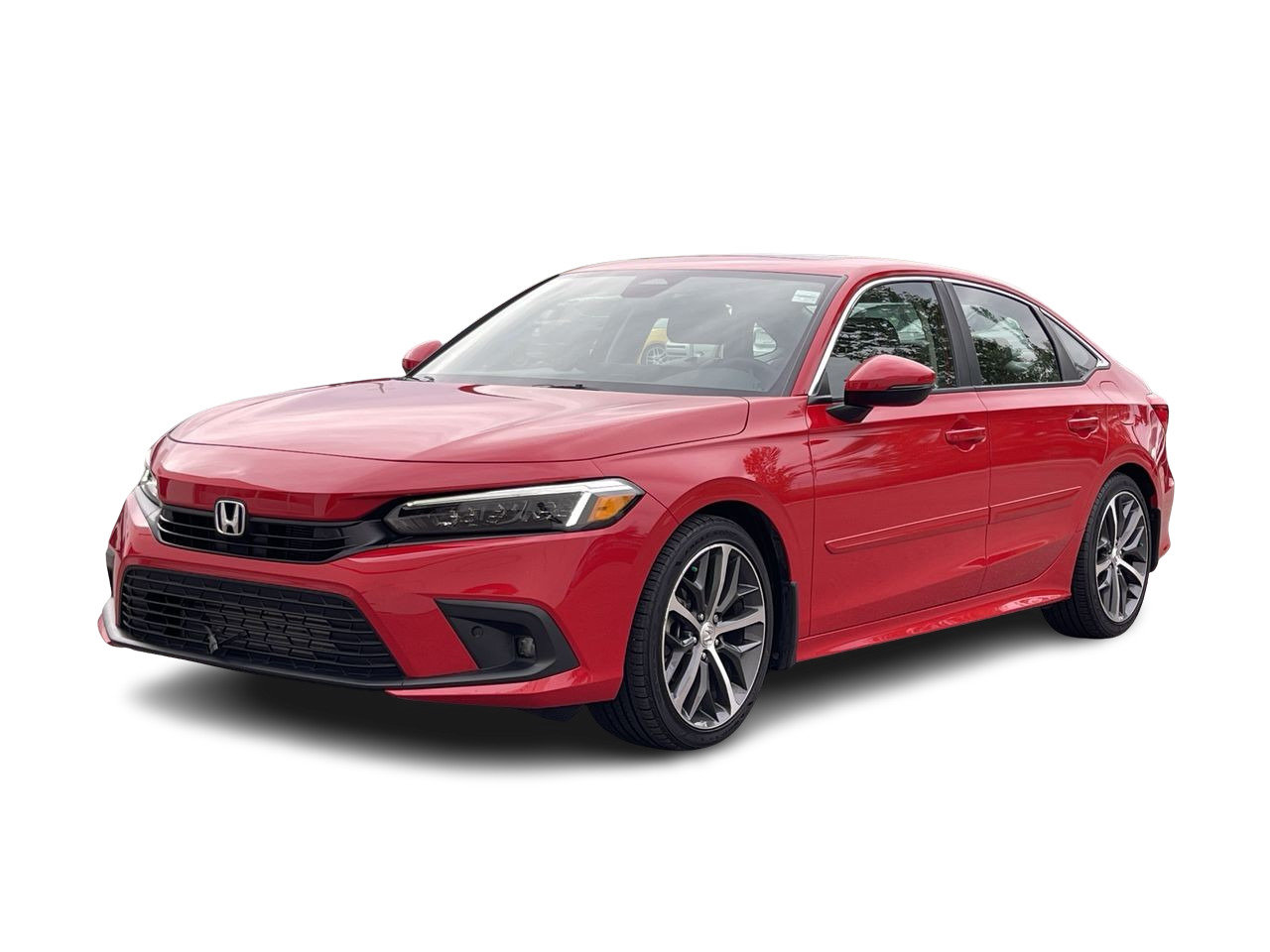 Certified Used 2022 Rallye Red Honda Sedan Touring CVT image 3