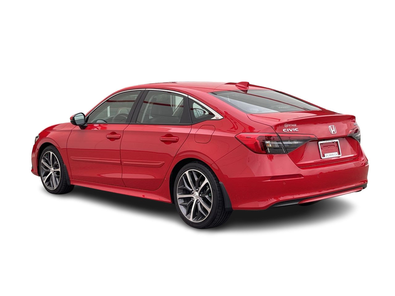 Certified Used 2022 Rallye Red Honda Sedan Touring CVT image 7