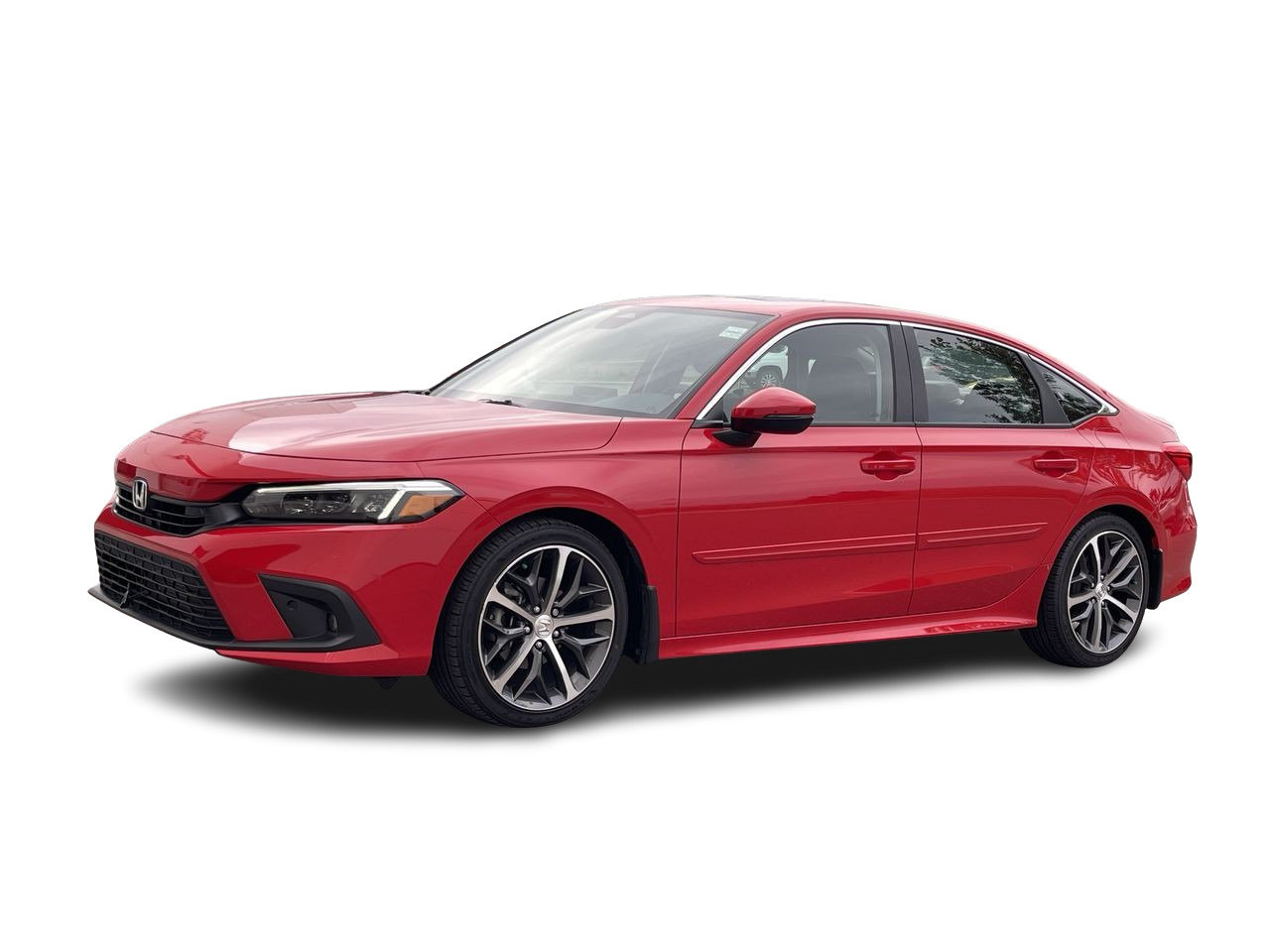 Certified Used 2022 Rallye Red Honda Sedan Touring CVT image 4