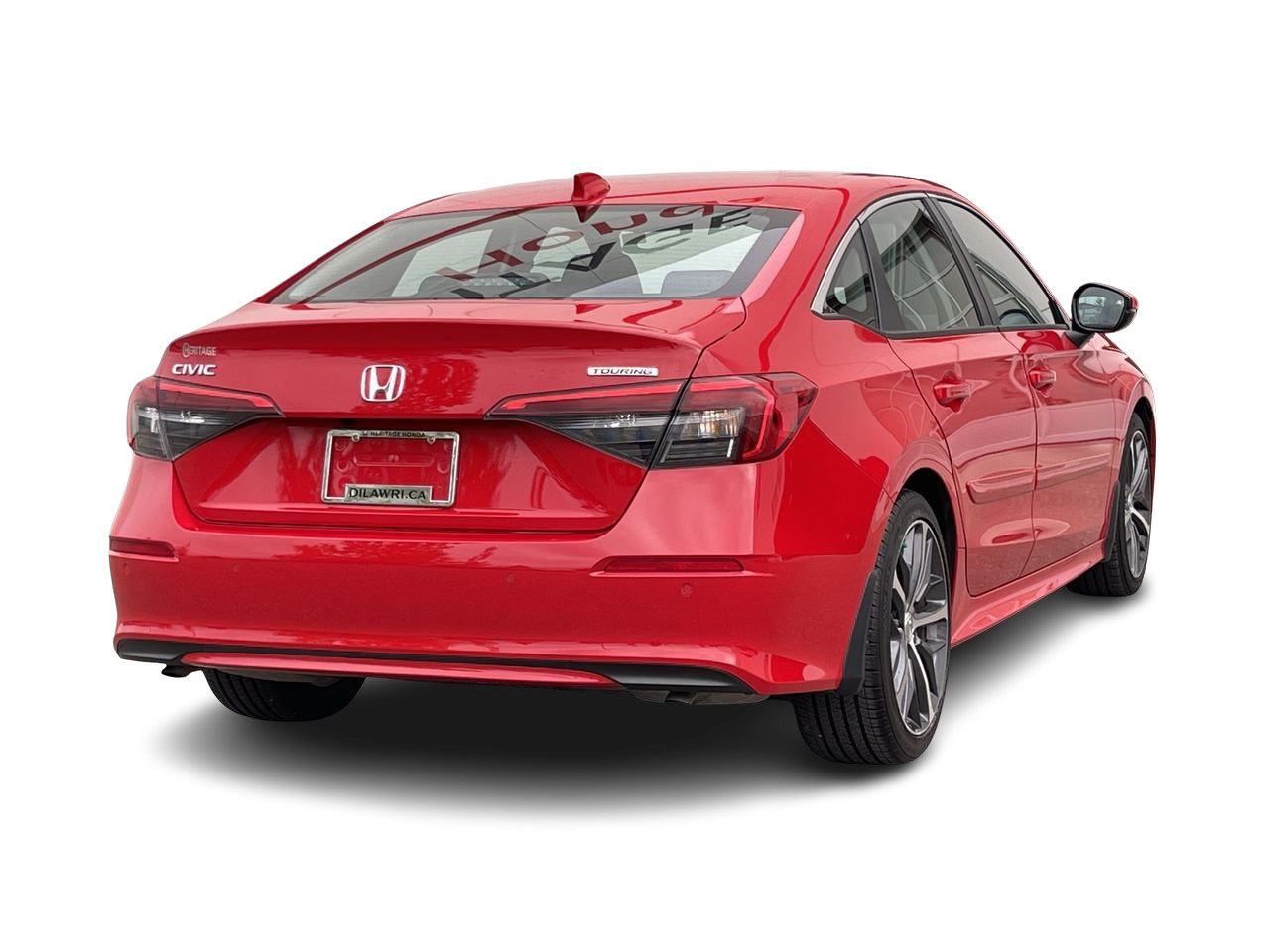 Certified Used 2022 Rallye Red Honda Sedan Touring CVT image 10