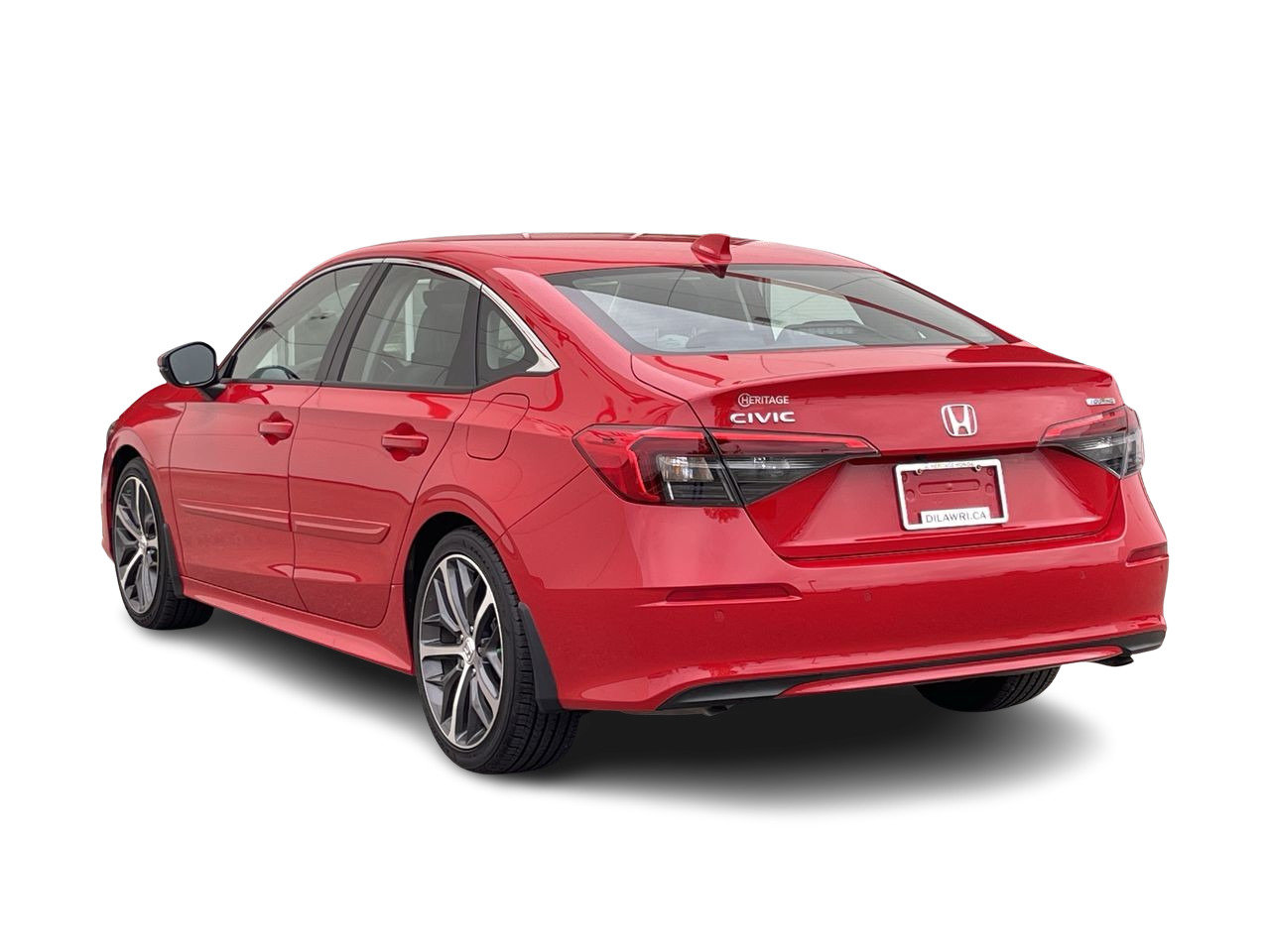 Certified Used 2022 Rallye Red Honda Sedan Touring CVT image 8