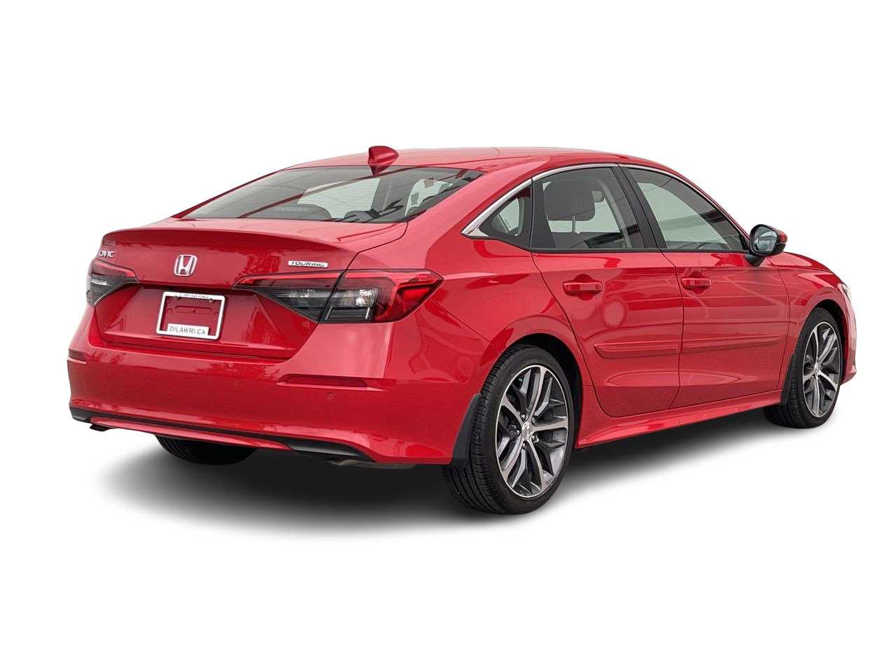 Certified Used 2022 Rallye Red Honda Sedan Touring CVT image 11
