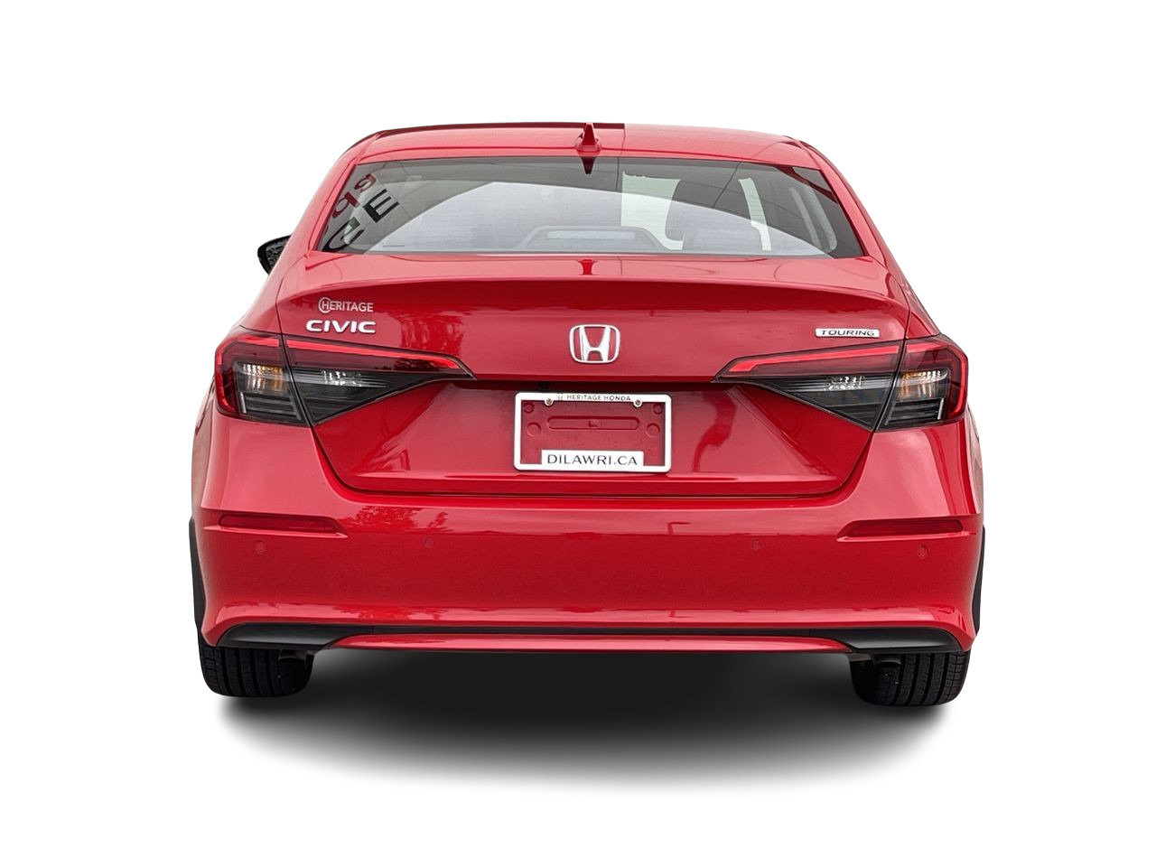 Certified Used 2022 Rallye Red Honda Sedan Touring CVT image 9