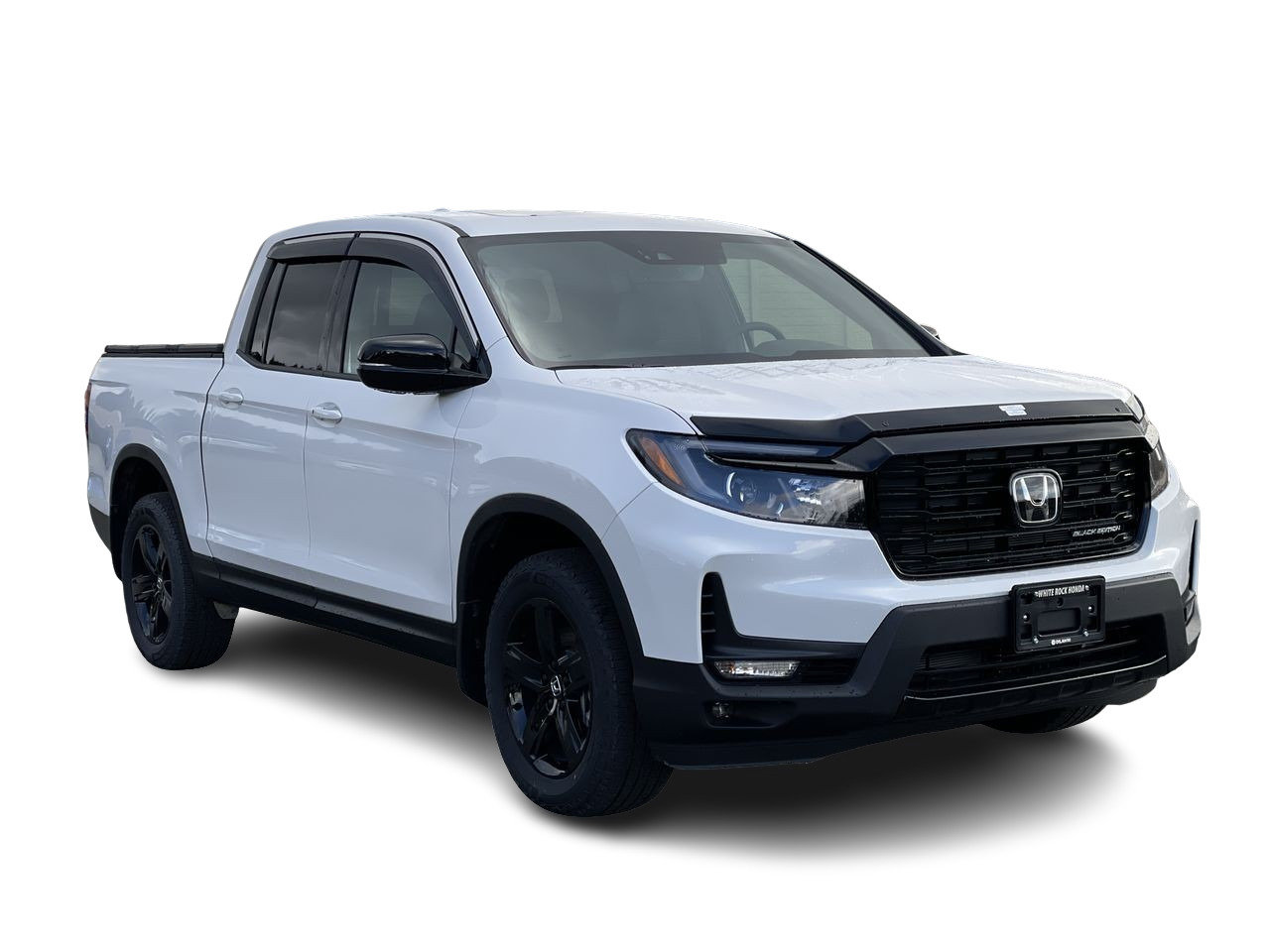 New 2023 Platinum White Pearl Honda BLACK EDITION image 2