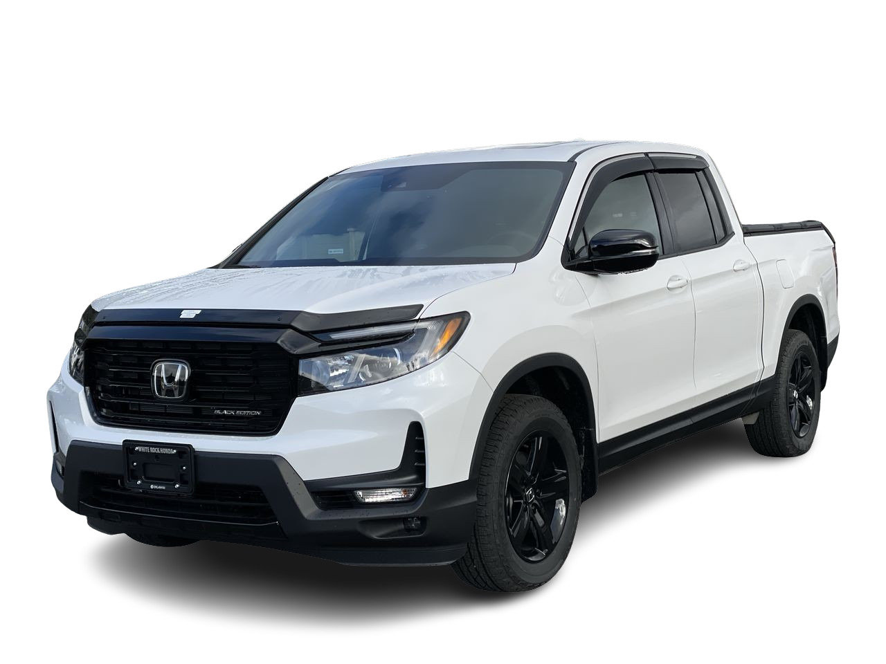 New 2023 Platinum White Pearl Honda BLACK EDITION image 4