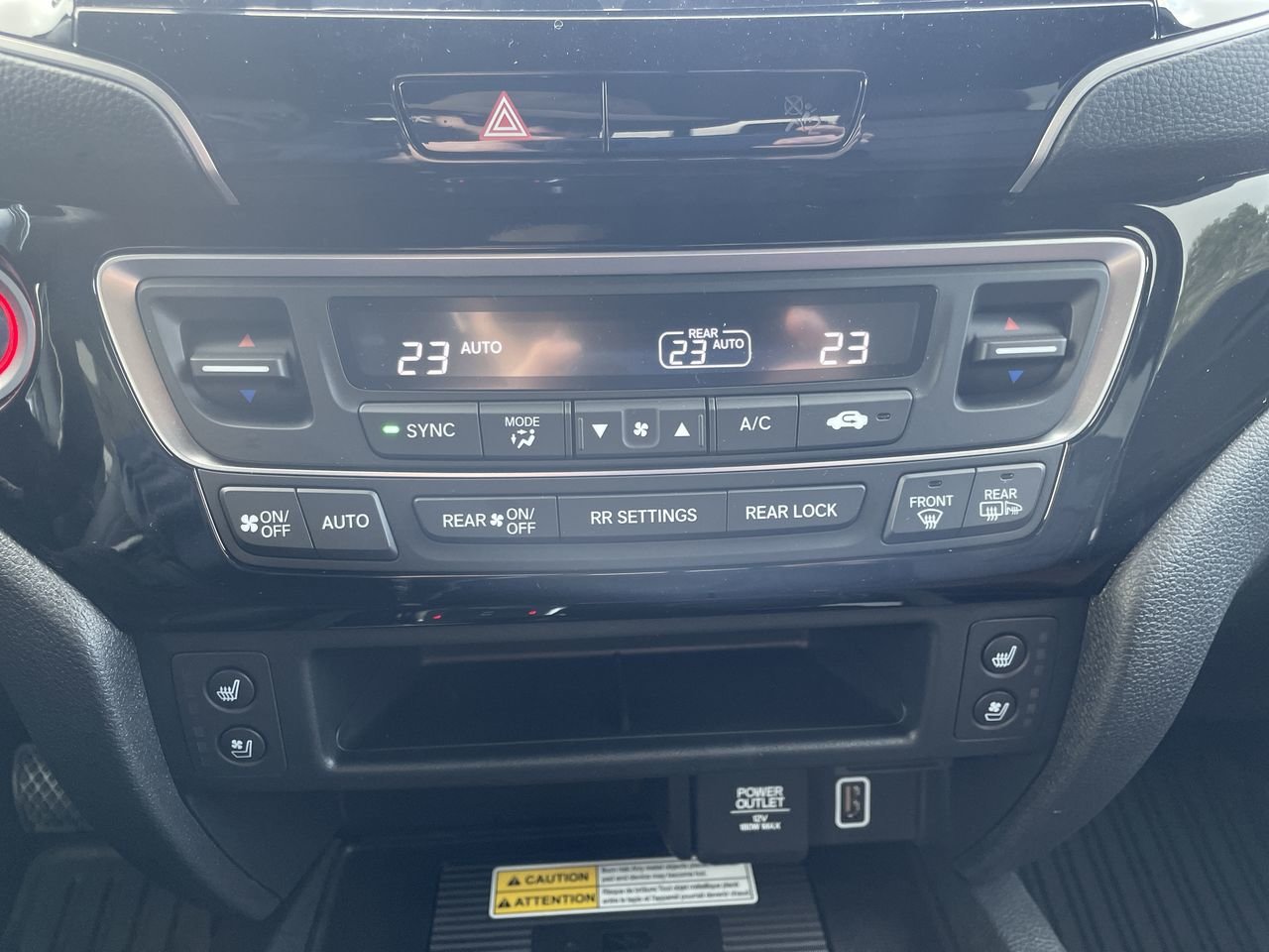 New 2023 Platinum White Pearl Honda BLACK EDITION image 28