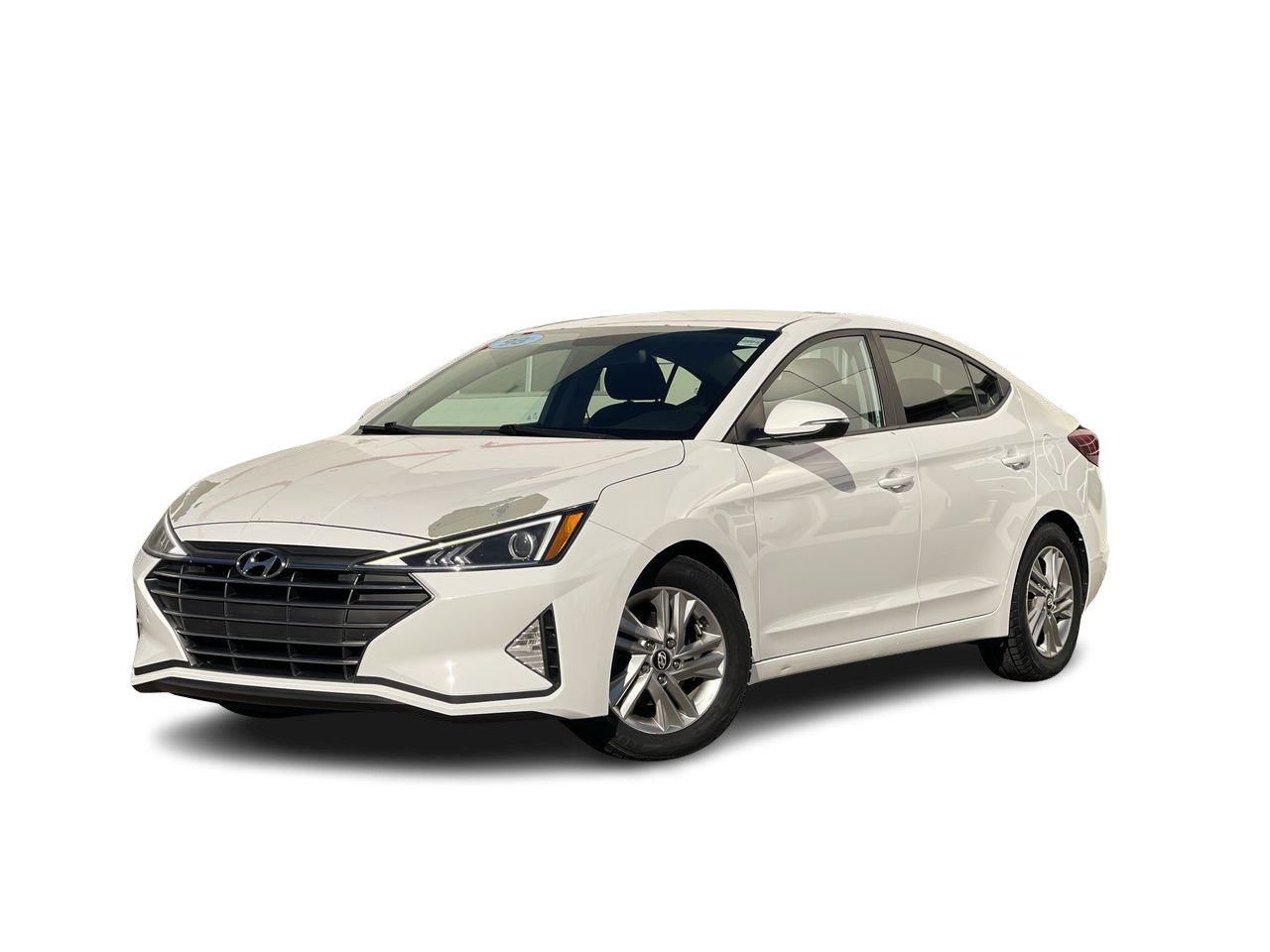 White 2019 Hyundai Elantra Sedan  Automatic
