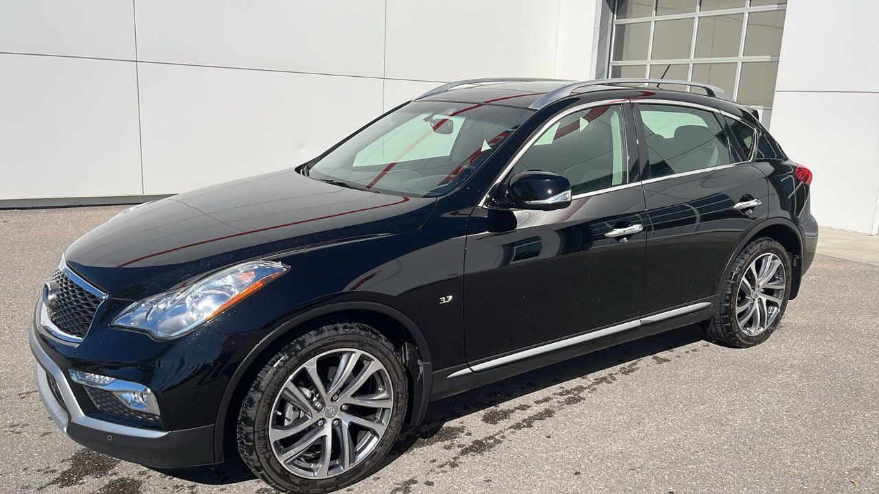 Black 2016 INFINITI QX50 SUV / Crossover All-Wheel Drive Automatic