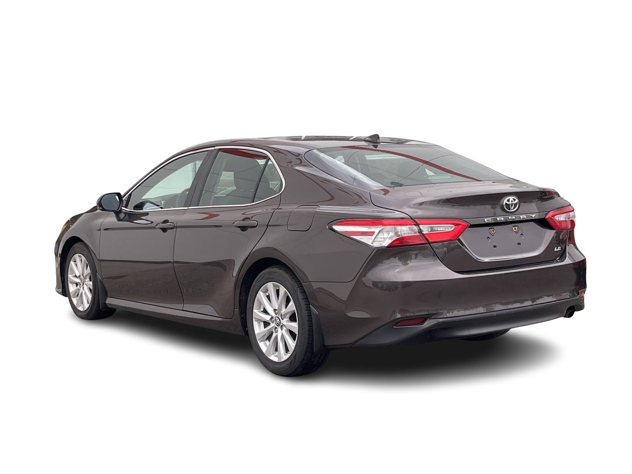 Used 2018 Pre-Dawn Grey Mica Toyota 4-Door Sedan LE 8A image 7