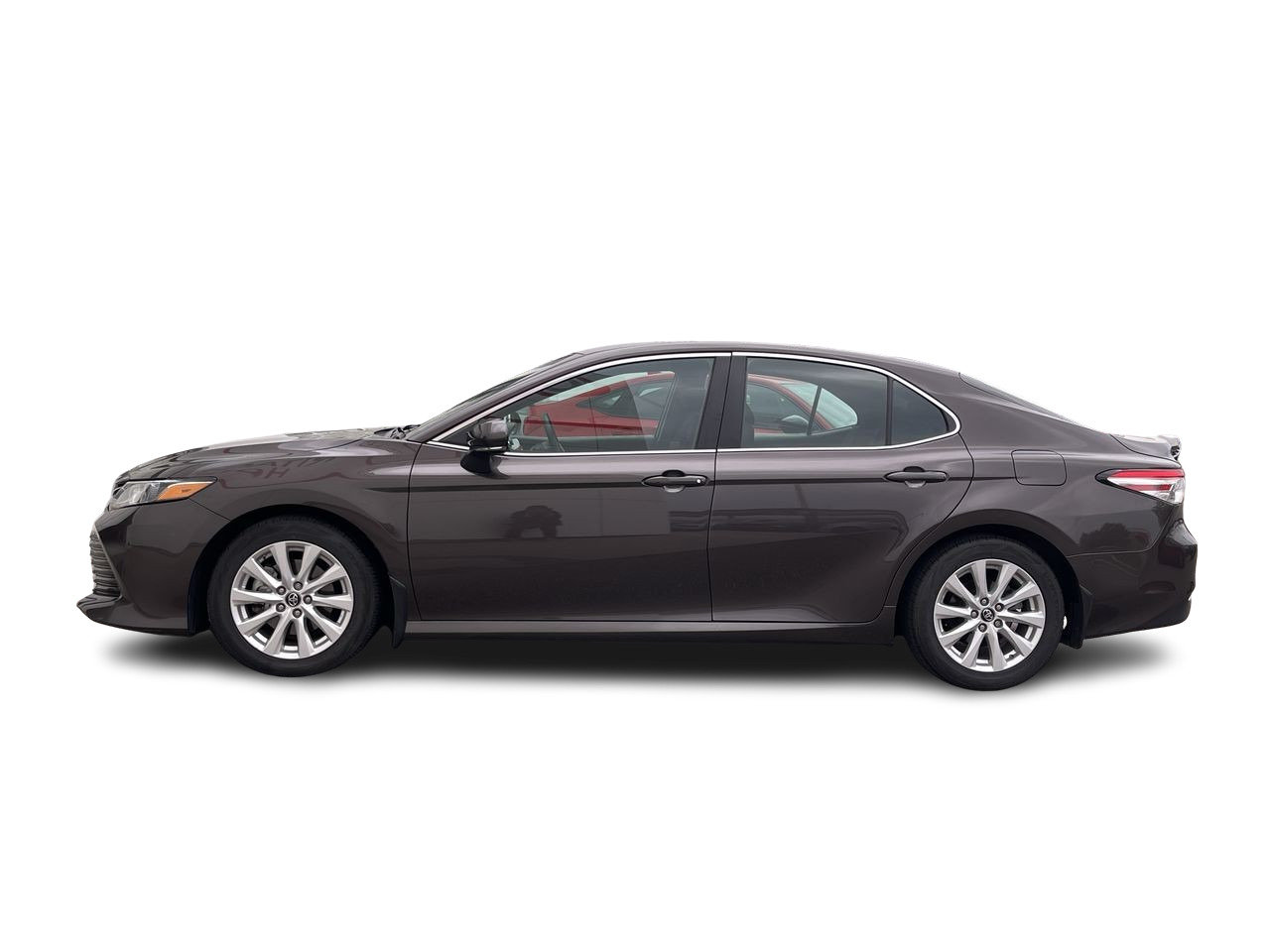 Used 2018 Pre-Dawn Grey Mica Toyota 4-Door Sedan LE 8A image 5