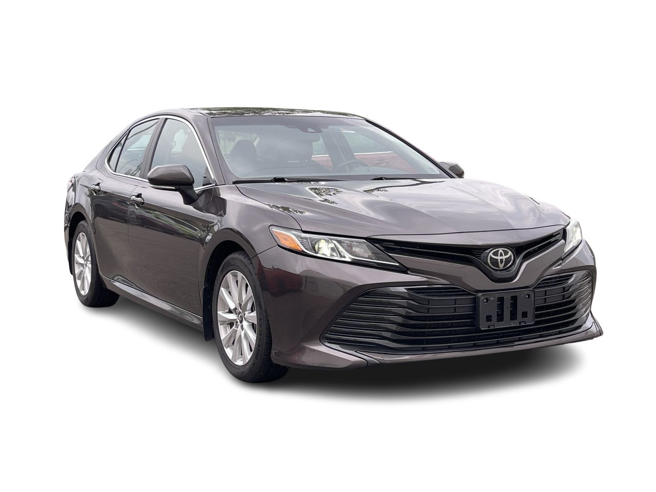 Used 2018 Pre-Dawn Grey Mica Toyota 4-Door Sedan LE 8A image 16