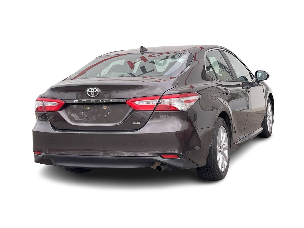 Used 2018 Pre-Dawn Grey Mica Toyota 4-Door Sedan LE 8A image 10