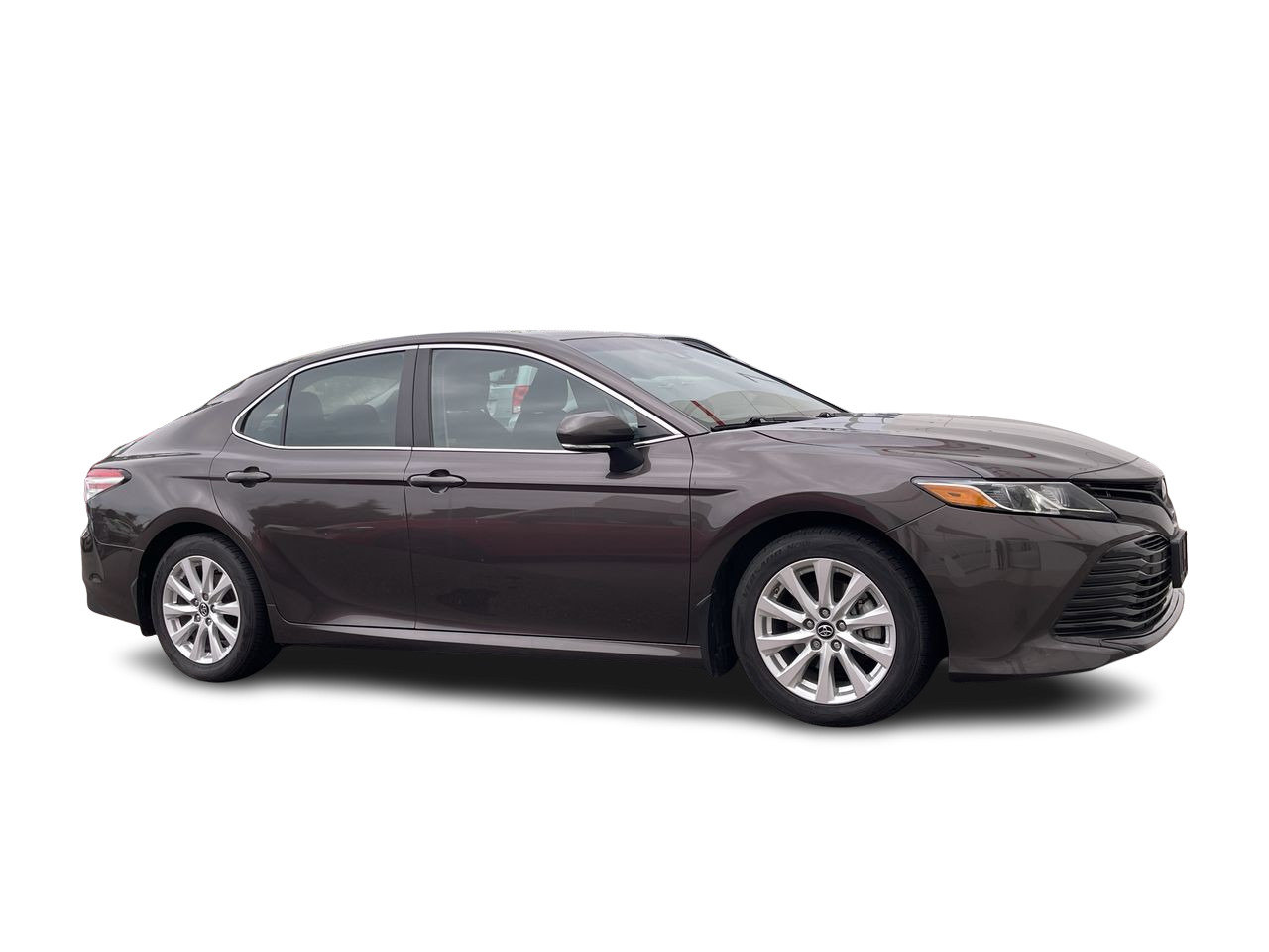 Used 2018 Pre-Dawn Grey Mica Toyota 4-Door Sedan LE 8A image 14