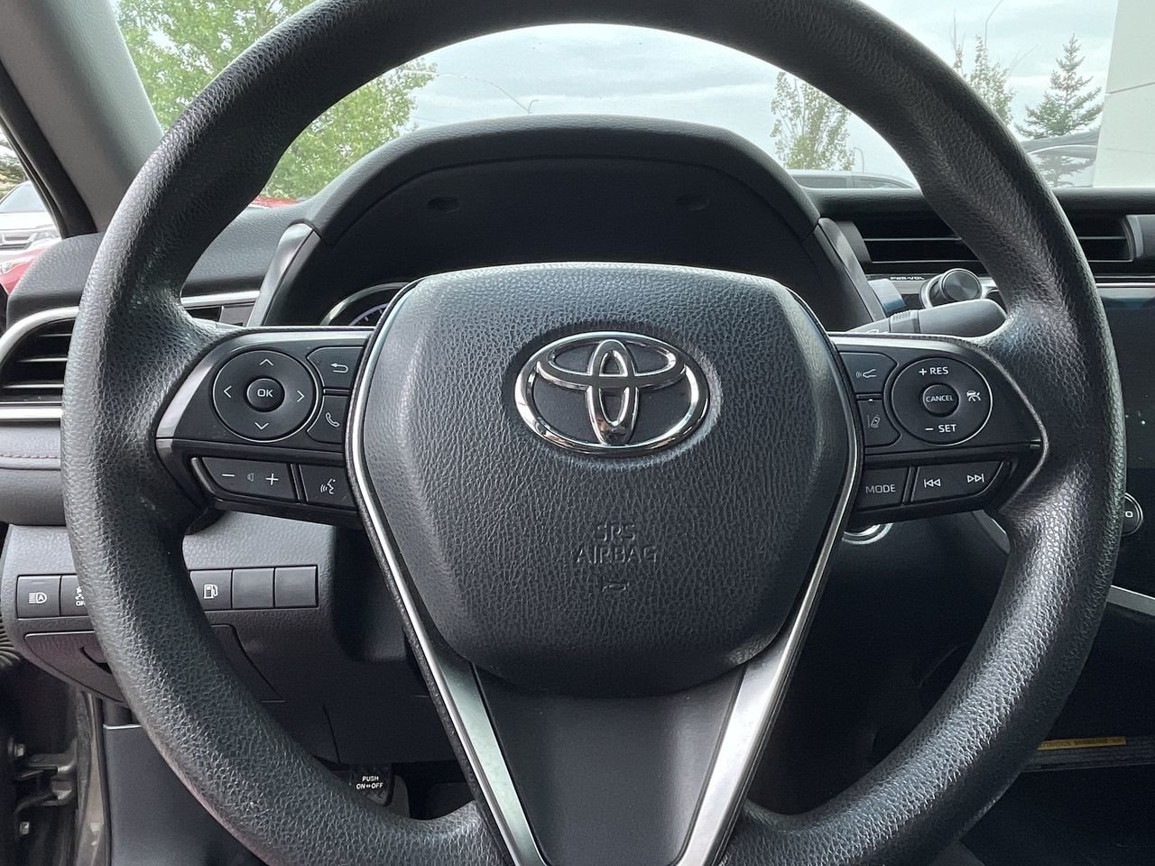Used 2018 Pre-Dawn Grey Mica Toyota 4-Door Sedan LE 8A image 22