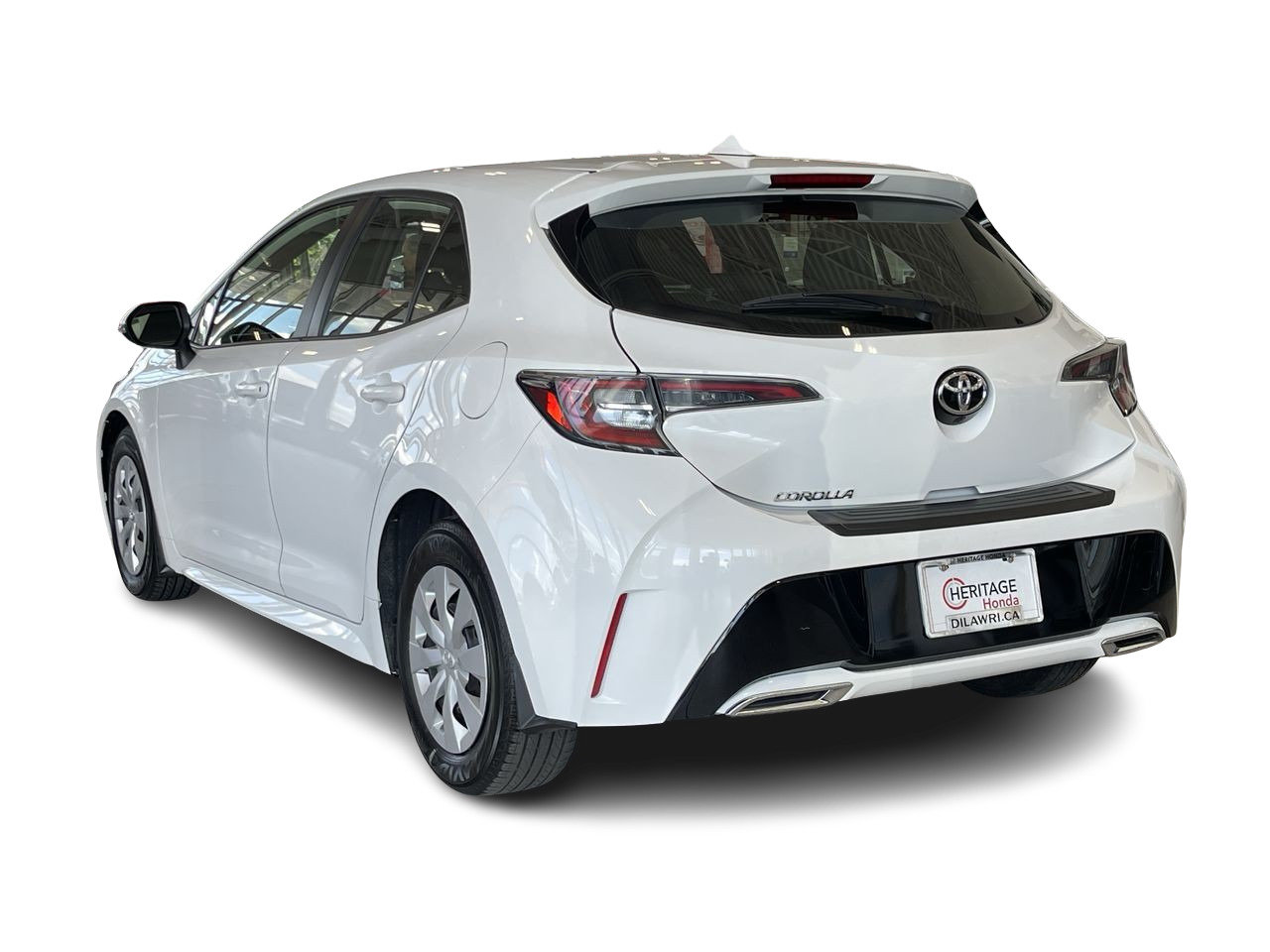 Used 2021 Super White Toyota SE image 8