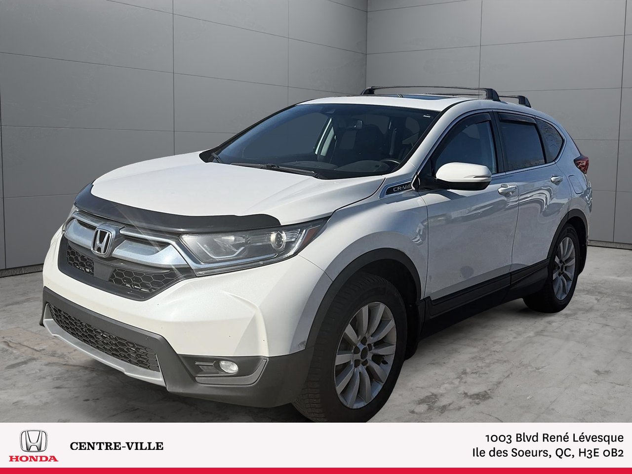 /WHITE 2019 Honda CR-V SUV / Crossover All-Wheel Drive Continuously Variable Transmission