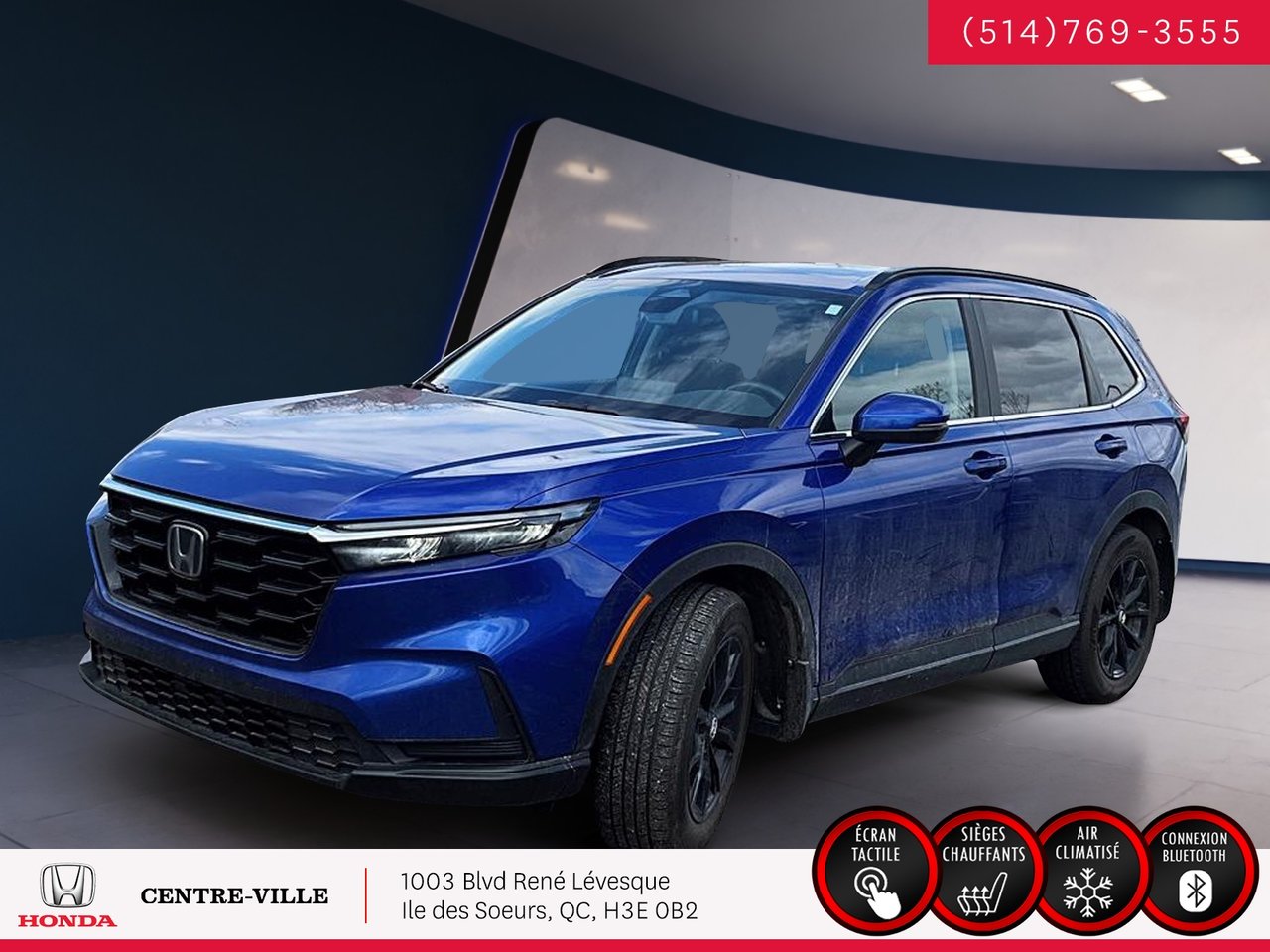 Blue 2024 Honda CR-V Sport AWD SUV / Crossover Automatic