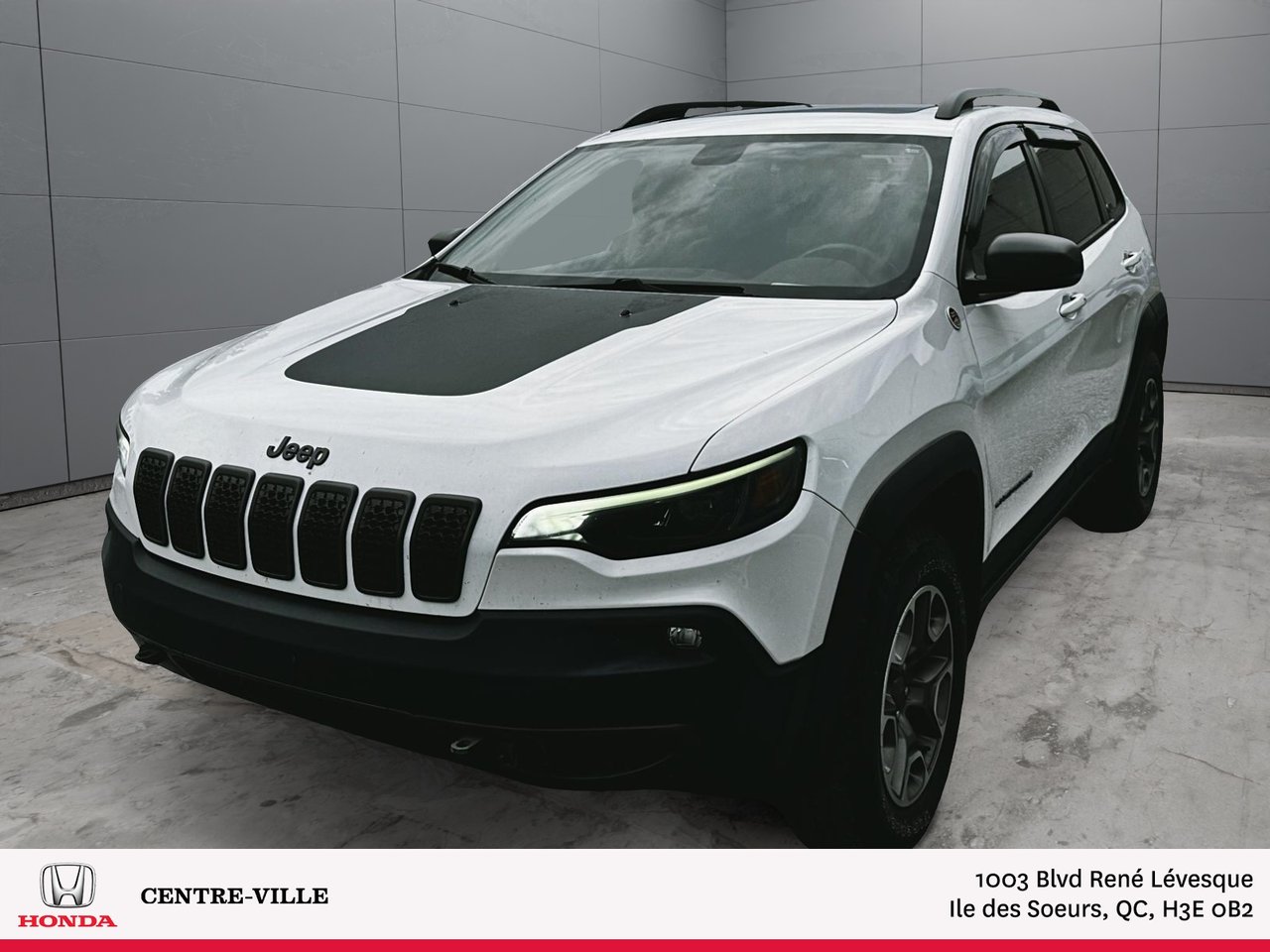 /BLANC_PERLE 2021 Jeep Cherokee SUV / Crossover Automatic