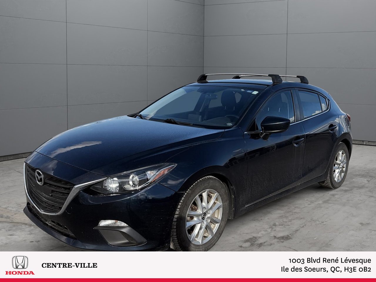 Blue (/BLEU) 2016 Mazda MAZDA3 Hatchback Manual