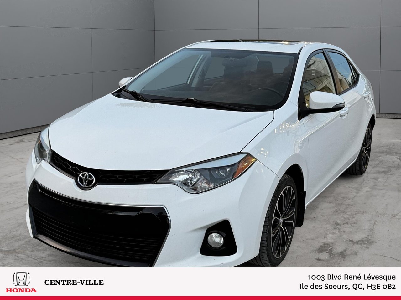  2016 Toyota Corolla Sedan  