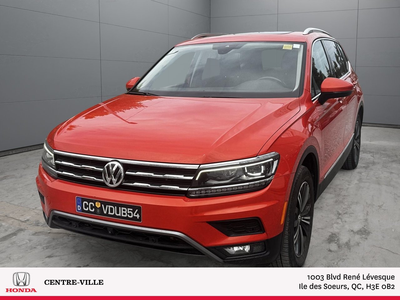  2018 Volkswagen Tiguan SUV / Crossover  Automatic