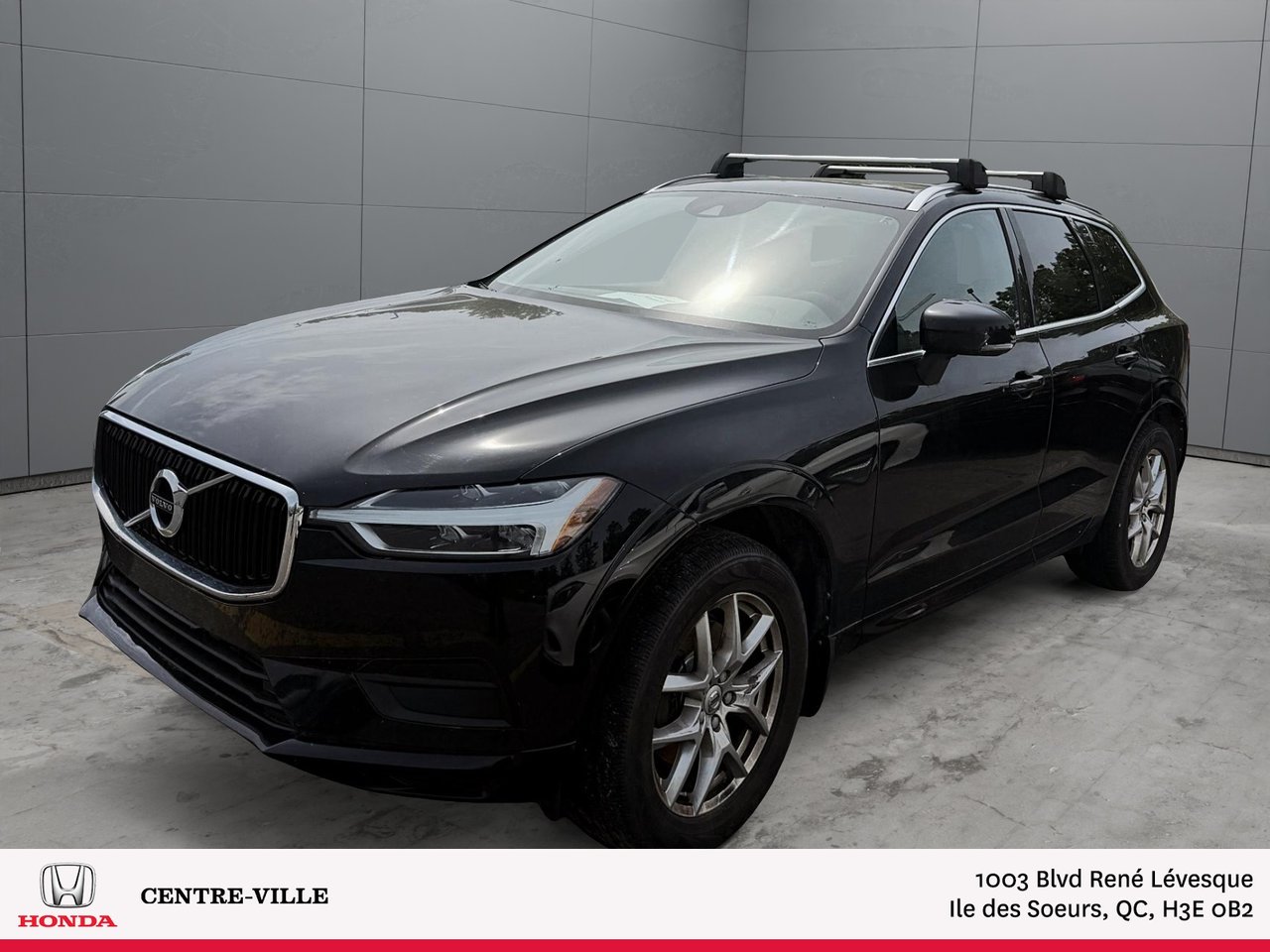 Black (01900/NOIR) 2018 Volvo XC60 SUV / Crossover All-Wheel Drive Automatic