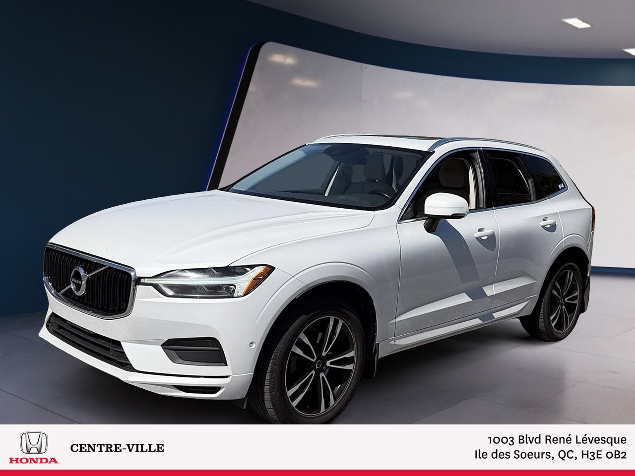 White 2019 Volvo XC60 T5 Momentum AWD SUV / Crossover All-Wheel Drive Automatic