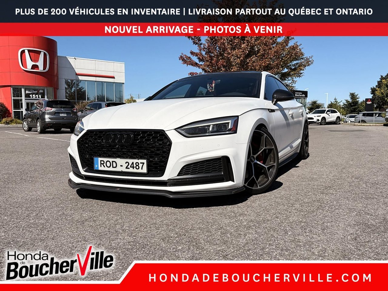 WHITE SATIN 2018 Audi S5 Sportback Sedan  Automatic