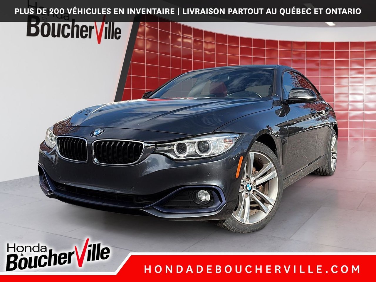 Gray 2016 BMW 4 Series Sedan All-Wheel Drive Automatic