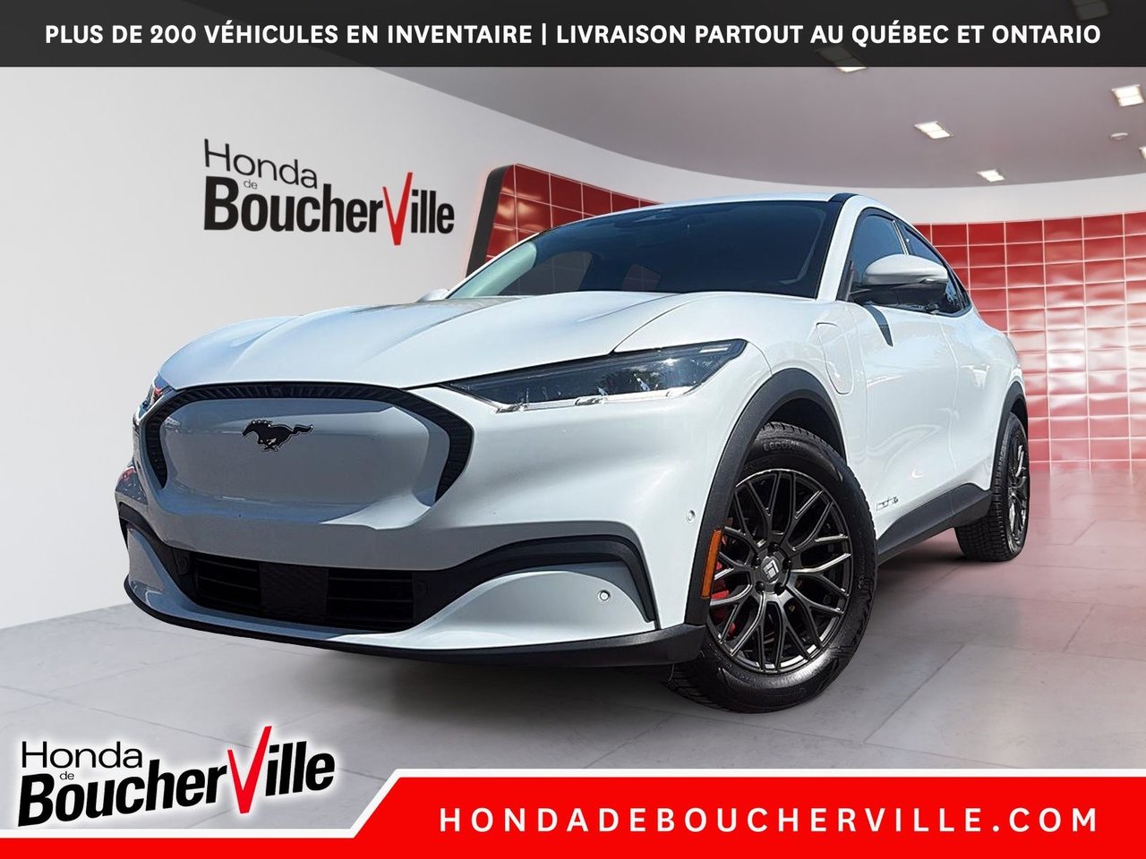 Solar Silver Metallic 2022 Ford Mustang Mach-E SUV / Crossover All-Wheel Drive Automatic