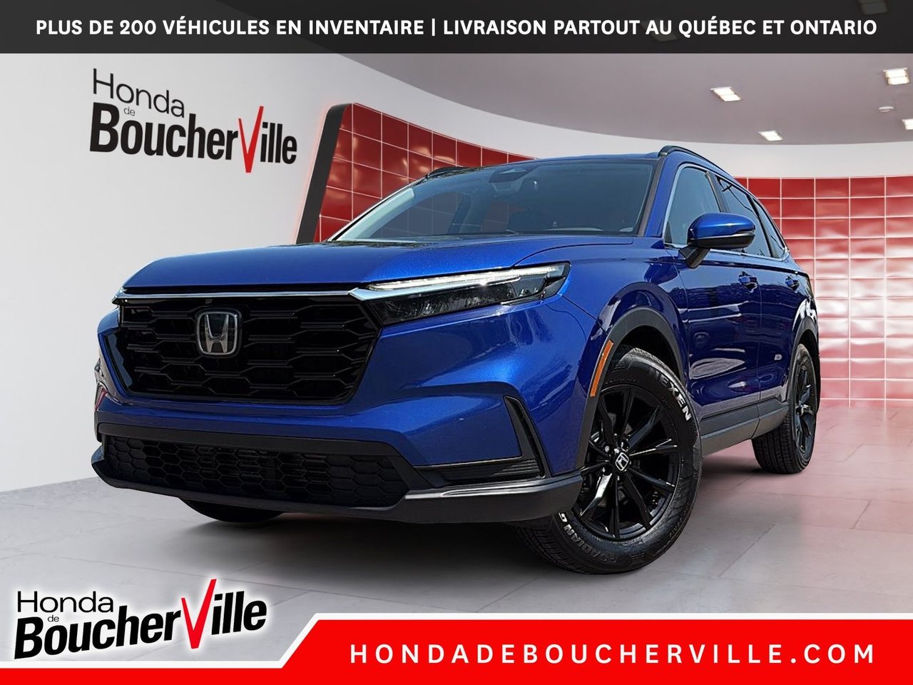 Blue 2023 Honda CR-V SUV / Crossover Continuously Variable Transmission