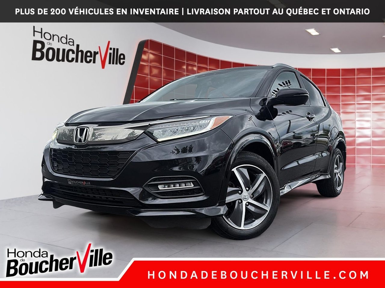 Crystal Black Pearl 2021 Honda HR-V SUV / Crossover All-Wheel Drive Continuously Variable Transmission