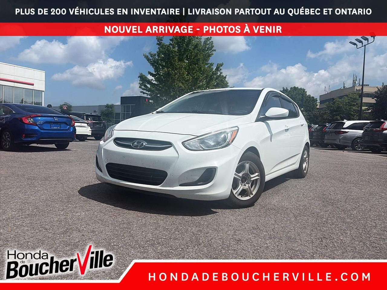 White 2017 Hyundai Accent GL 4-Door Hatchback FWD Hatchback Automatic