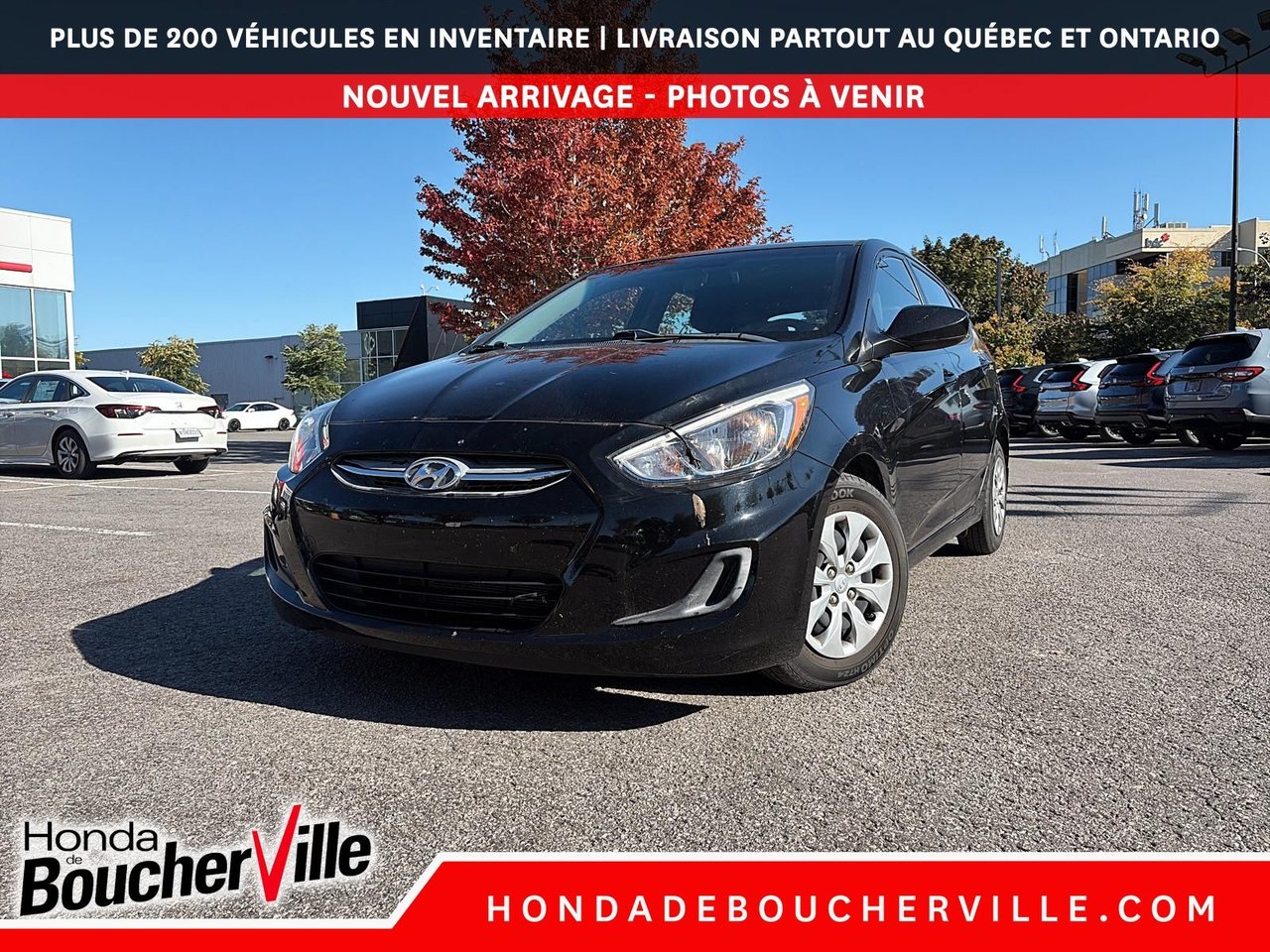 Crystal Black Pearl 2017 Hyundai Accent Hatchback  Automatic