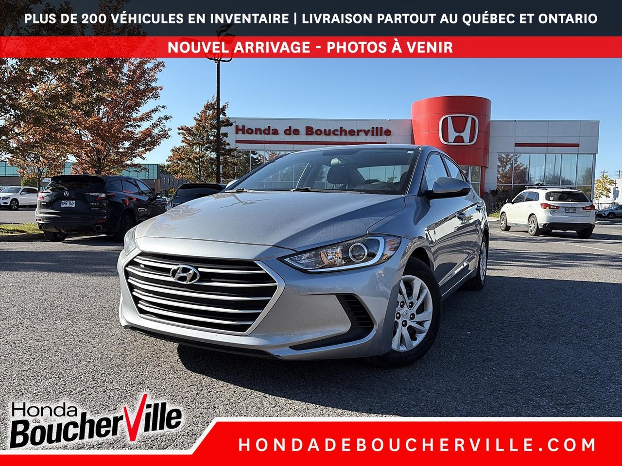 Silver 2017 Hyundai Elantra Sedan  Automatic