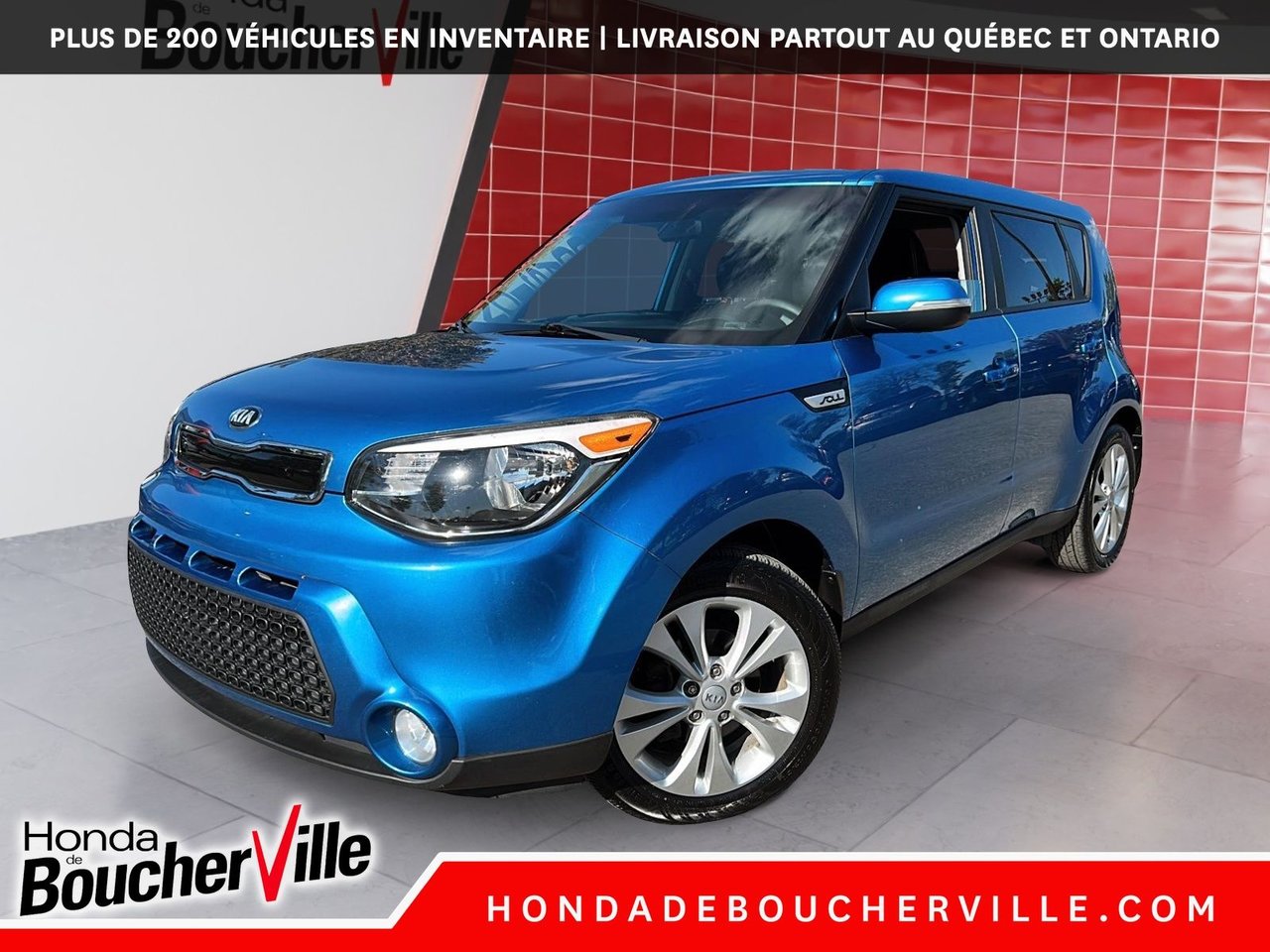 Caribbean Blue Metallic 2016 Kia Soul Wagon Automatic