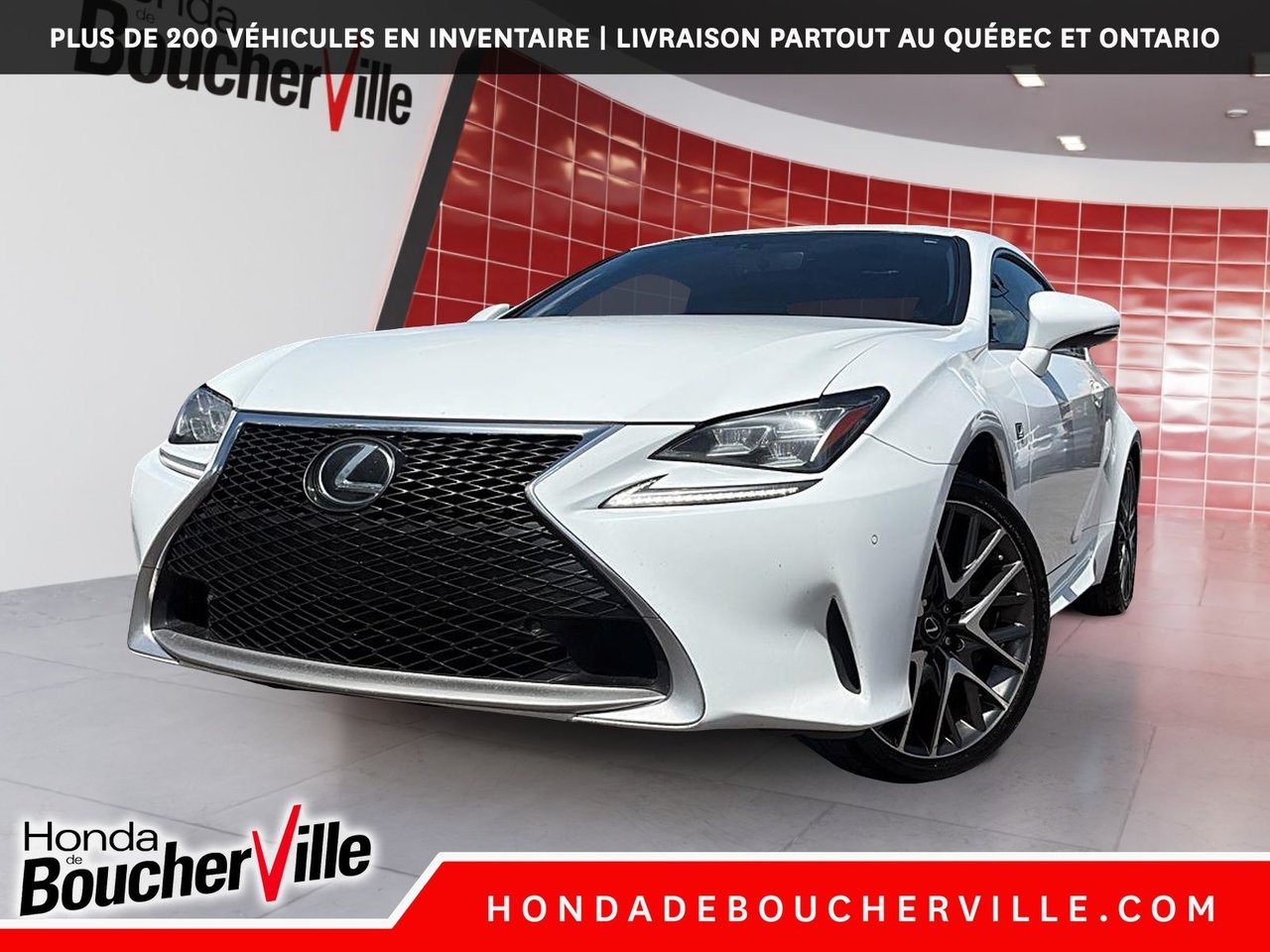 Ultra White 2017 Lexus RC Coupe All-Wheel Drive Automatic